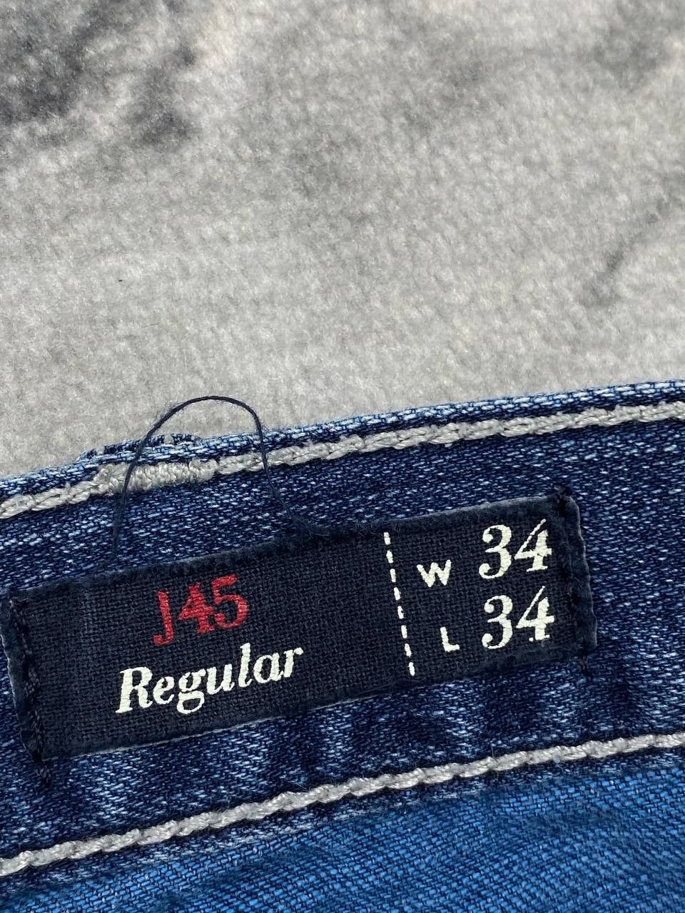 Armani Vintage Armani Big Logo Denim Jeans Men Size 34 Blue Size US 34 / EU 50 - 14 Thumbnail