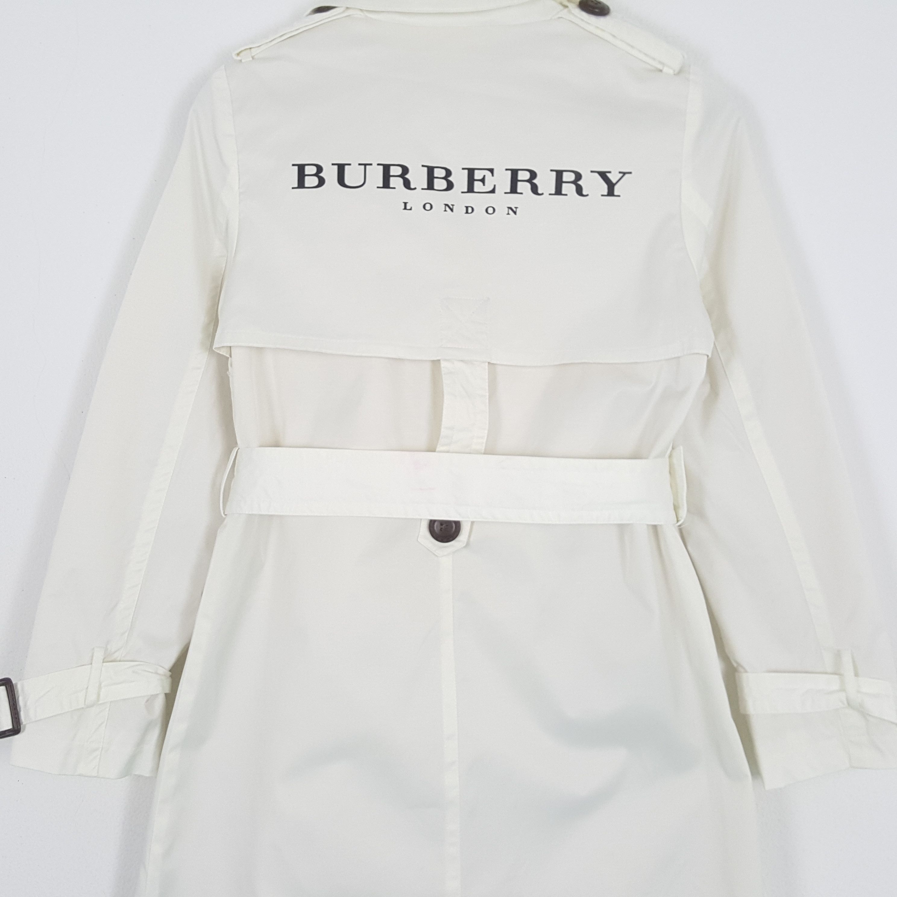 Burberry × Vintage BURBERRY LONDON Winter Style Custom Art Trench Coats Jacket Size XS / US 0-2 / IT 36-38 - 2 Thumbnail