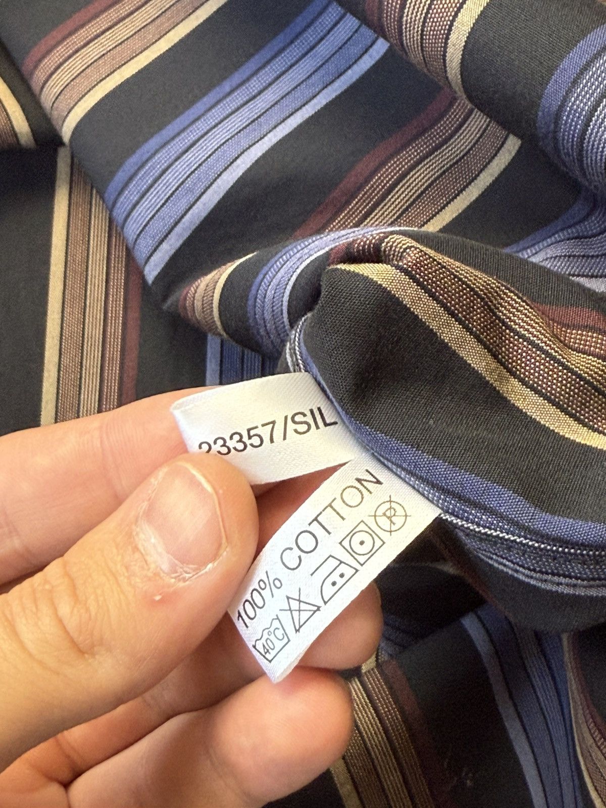 Vintage Yves Saint Laurent Classic Wedding Shirt with Cufflinks Size US XL / EU 56 / 4 - 19 Thumbnail