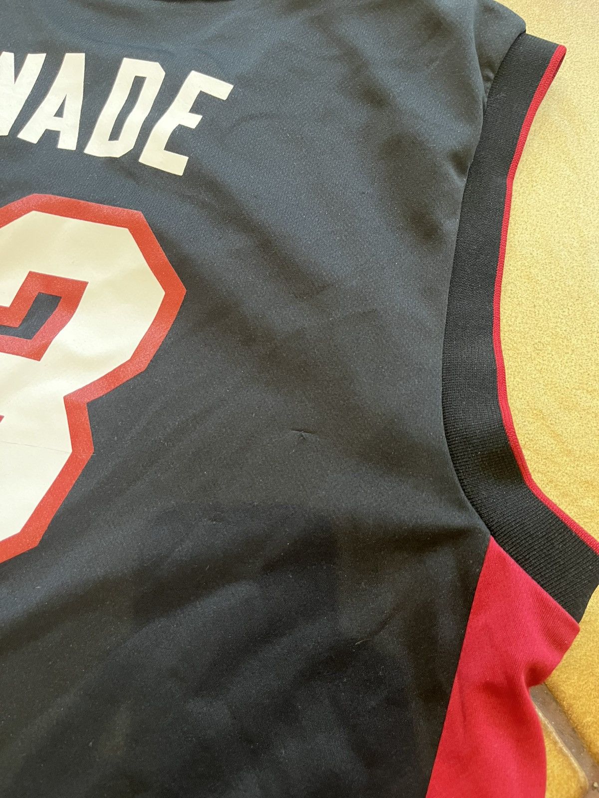 Adidas × NBA Adidas Miami Heat #3 Dwyane Wade NBA Jersey Size US S / EU 44-46 / 1 - 7 Thumbnail