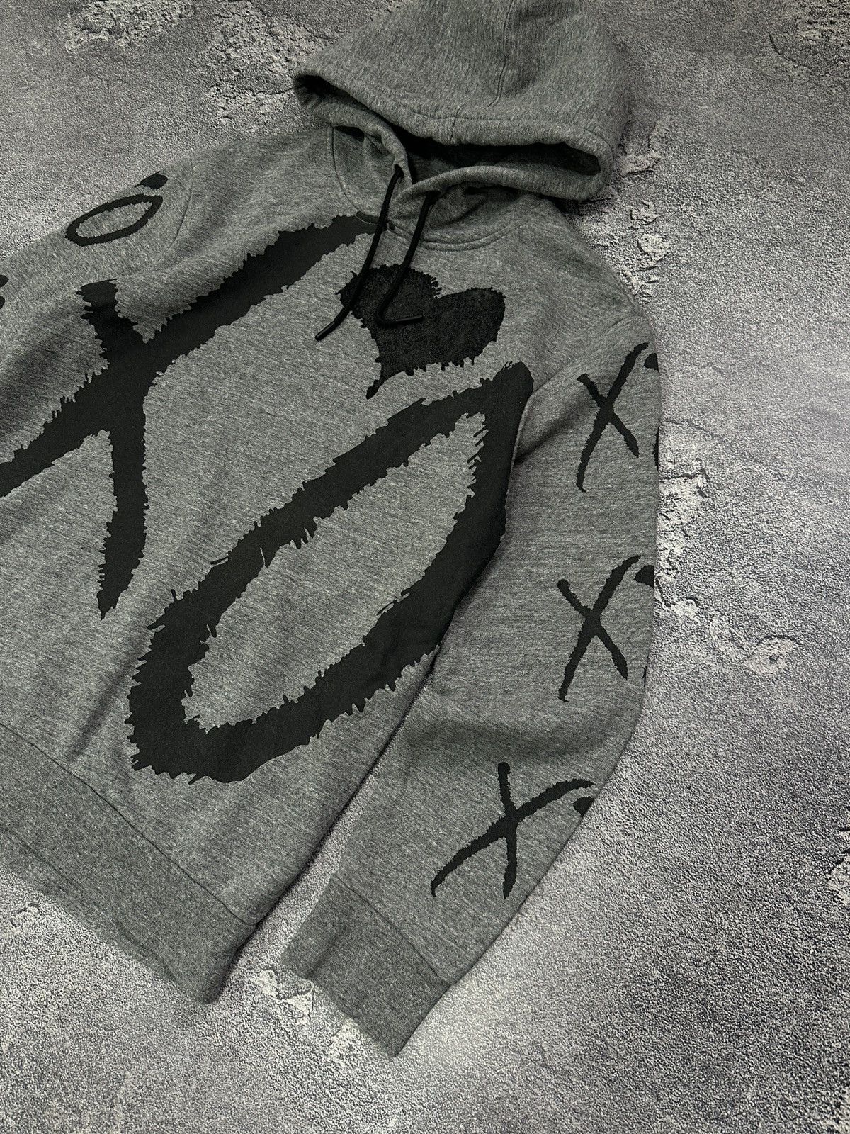 XO The Weekend XO Big Logo Gray Hoodie x H&M Size XS Size US XS / EU 42 / 0 - 2 Thumbnail