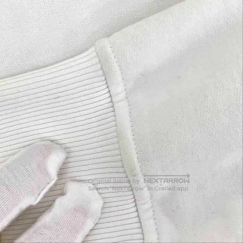 Fendi Fendi White Logo Letter Embroidered Cotton Round Neck Long Size S / US 4 / IT 40 - 9 Thumbnail