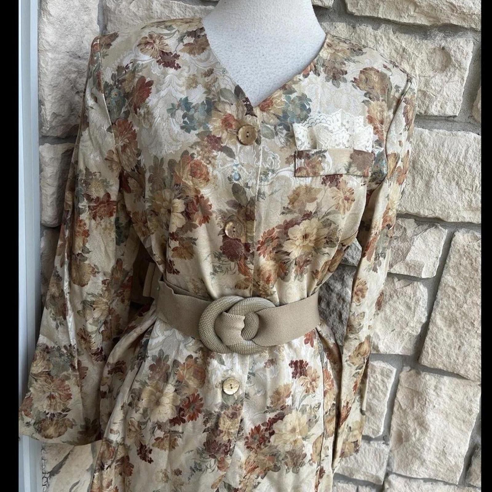 Other Vintage Requirements Blazer Jacket Floral Tapestry Retro Size M / US 6-8 / IT 42-44 - 1 Thumbnail