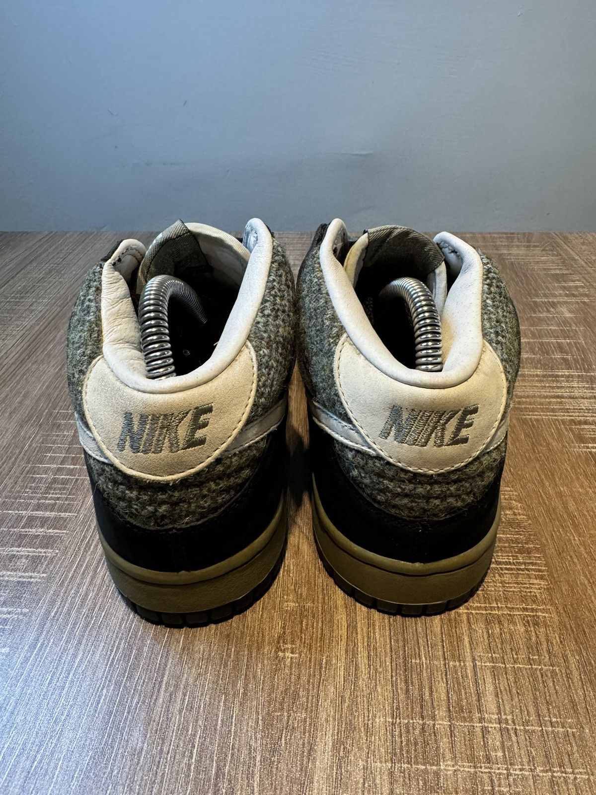 Nike Nike Dunk Mid Premium Tweed Black Women's Size 8 Shoes Size US 8 / IT 38 - 4 Thumbnail