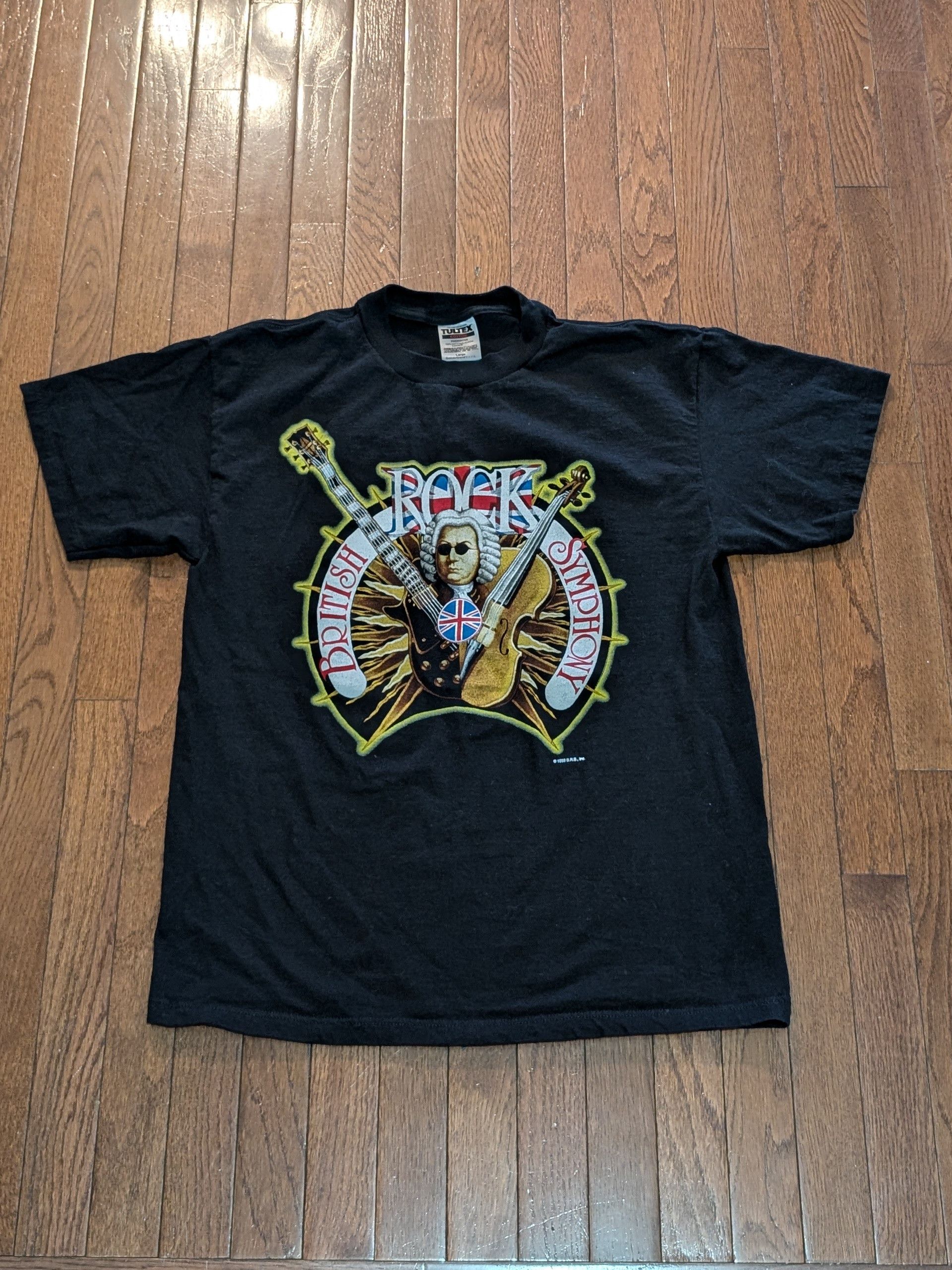 Tultex 1998 British Rock Symphony Tultex T-Shirt - Size L Size US L / EU 52-54 / 3 - 1 Thumbnail