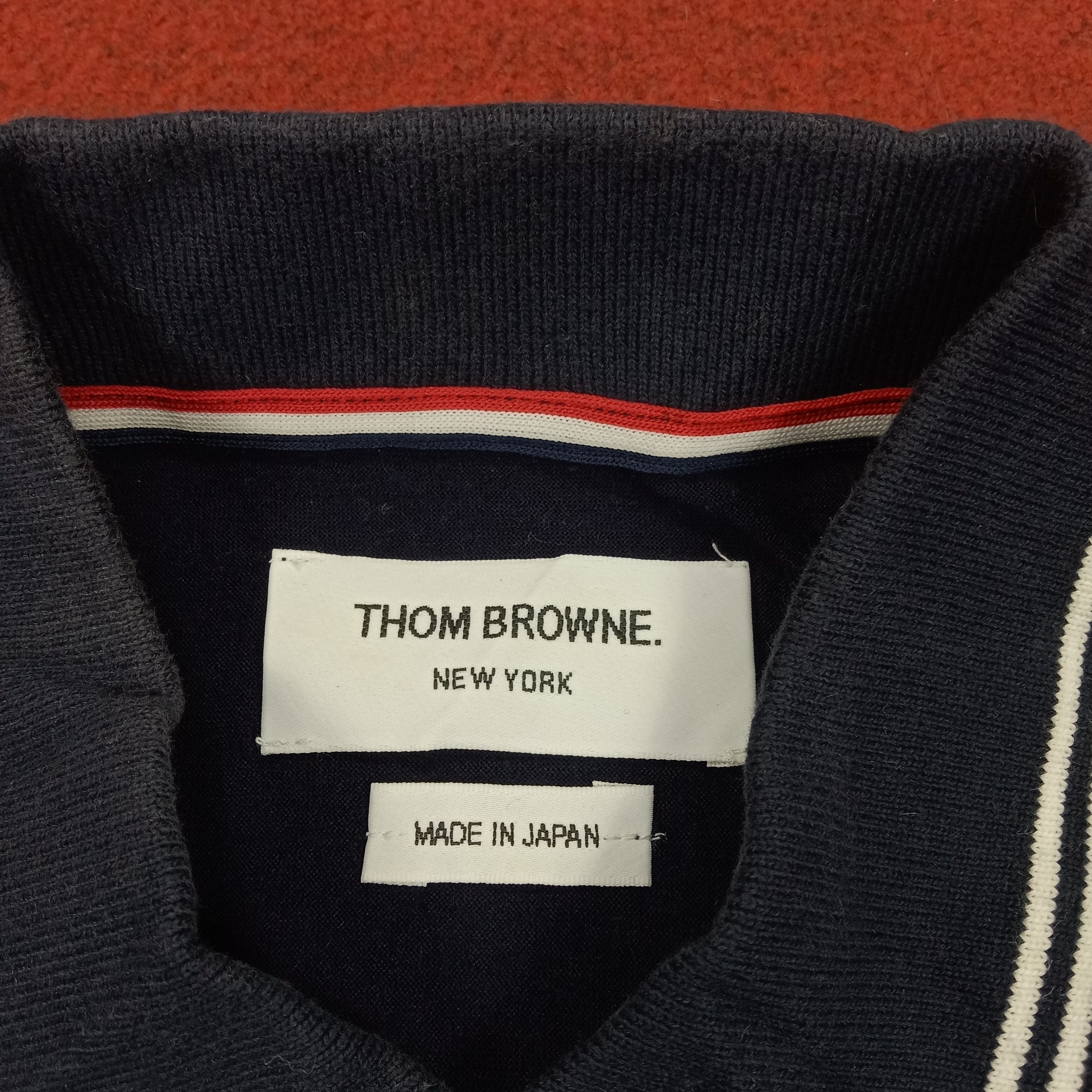 Thom Browne Thom Browne Polos Casual Style Size US S / EU 44-46 / 1 - 9 Thumbnail