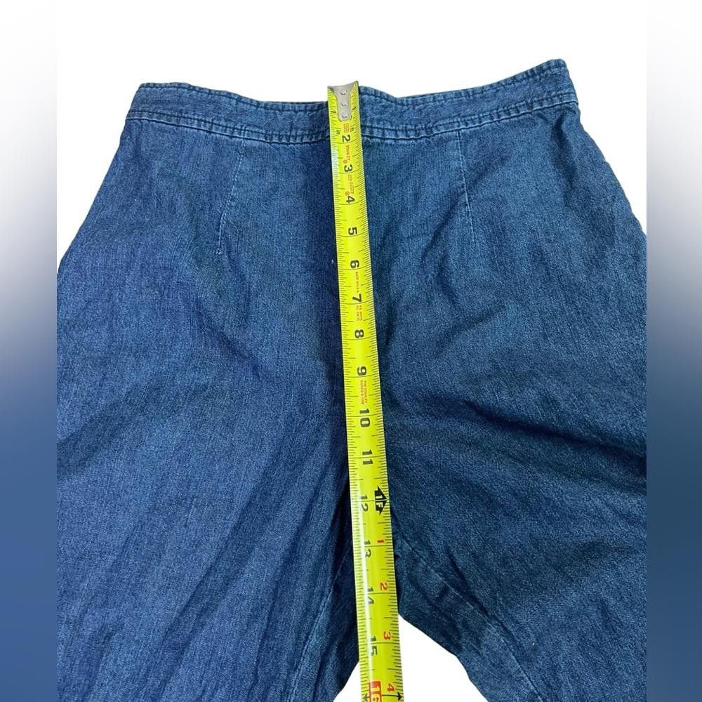 Free People Free People l Dark Wash High Rise Wide Leg Jeans Size 4 Size 27" / US 4 / IT 40 - 7 Thumbnail