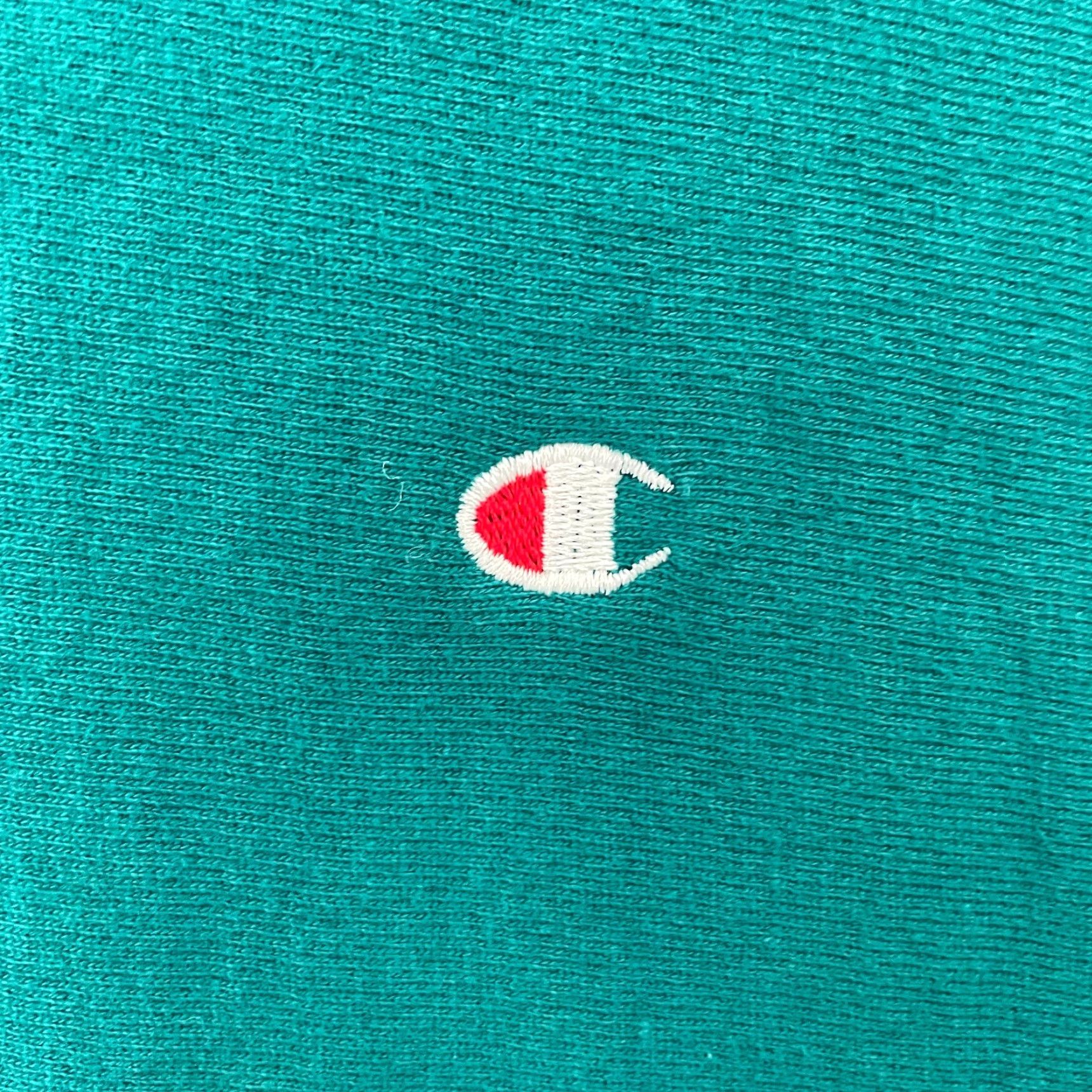 Champion VINTAGE Champion Sweatshirt Adult 2XL Teal Crew Neck Mini Logo Men Size US XXL / EU 58 / 5 - 4 Thumbnail