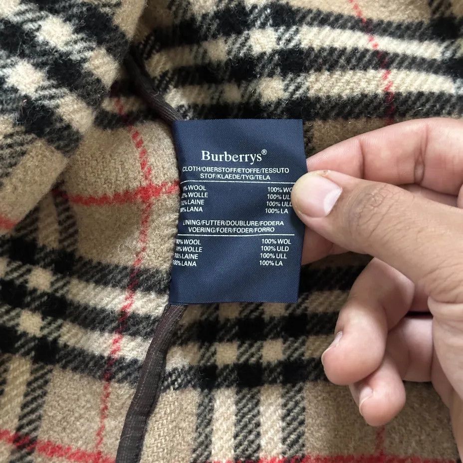 Burberry Burberry Red Wool Pea Coat Speciality Duffle Coating Jacket Size M / US 6-8 / IT 42-44 - 5 Thumbnail