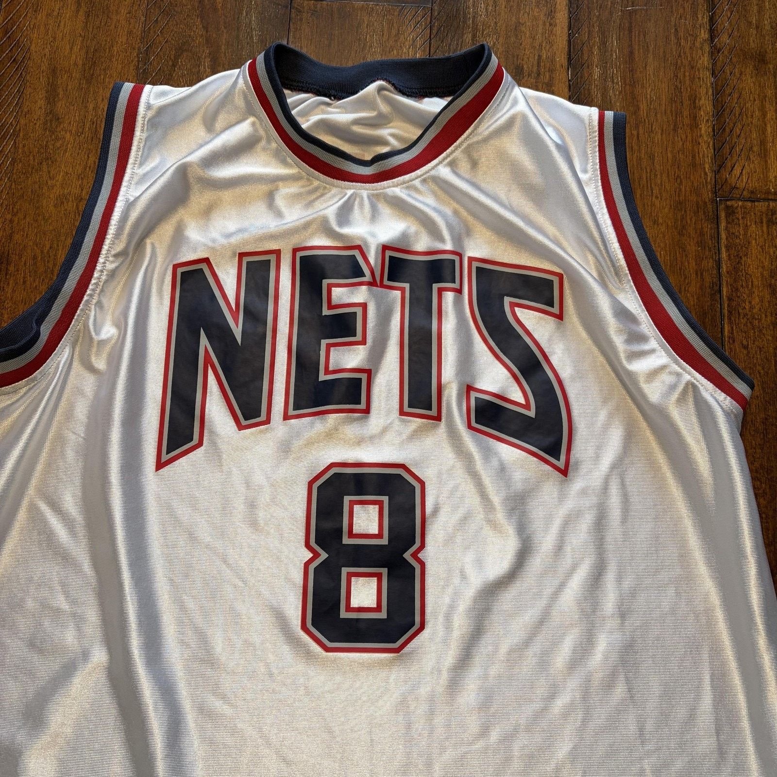 NBA New Jersey Nets Jersey XL NBA Basketball Deron Williams 8 Size US XL / EU 56 / 4 - 3 Thumbnail