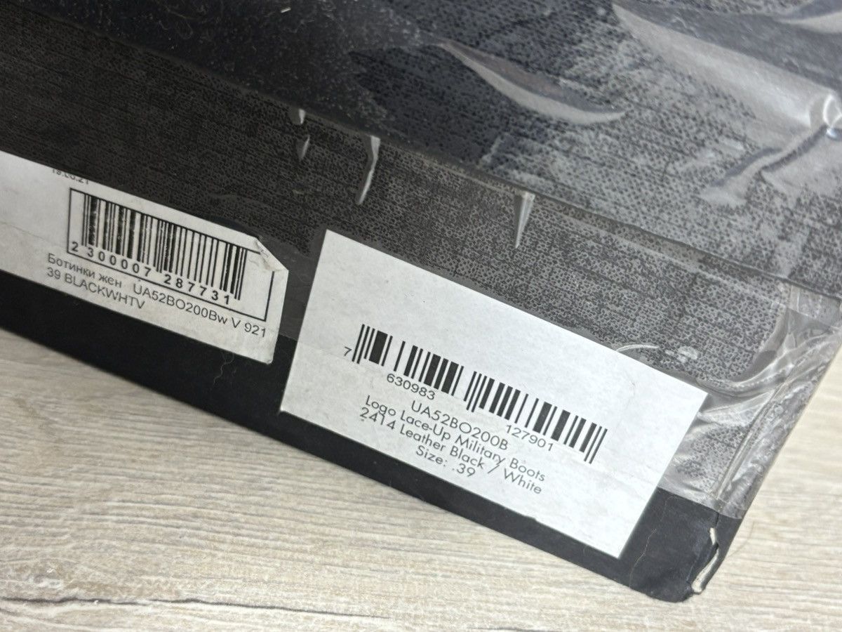 Vetements Vetements Combat Leather Bootd Size US 7 / EU 40 - 13 Thumbnail
