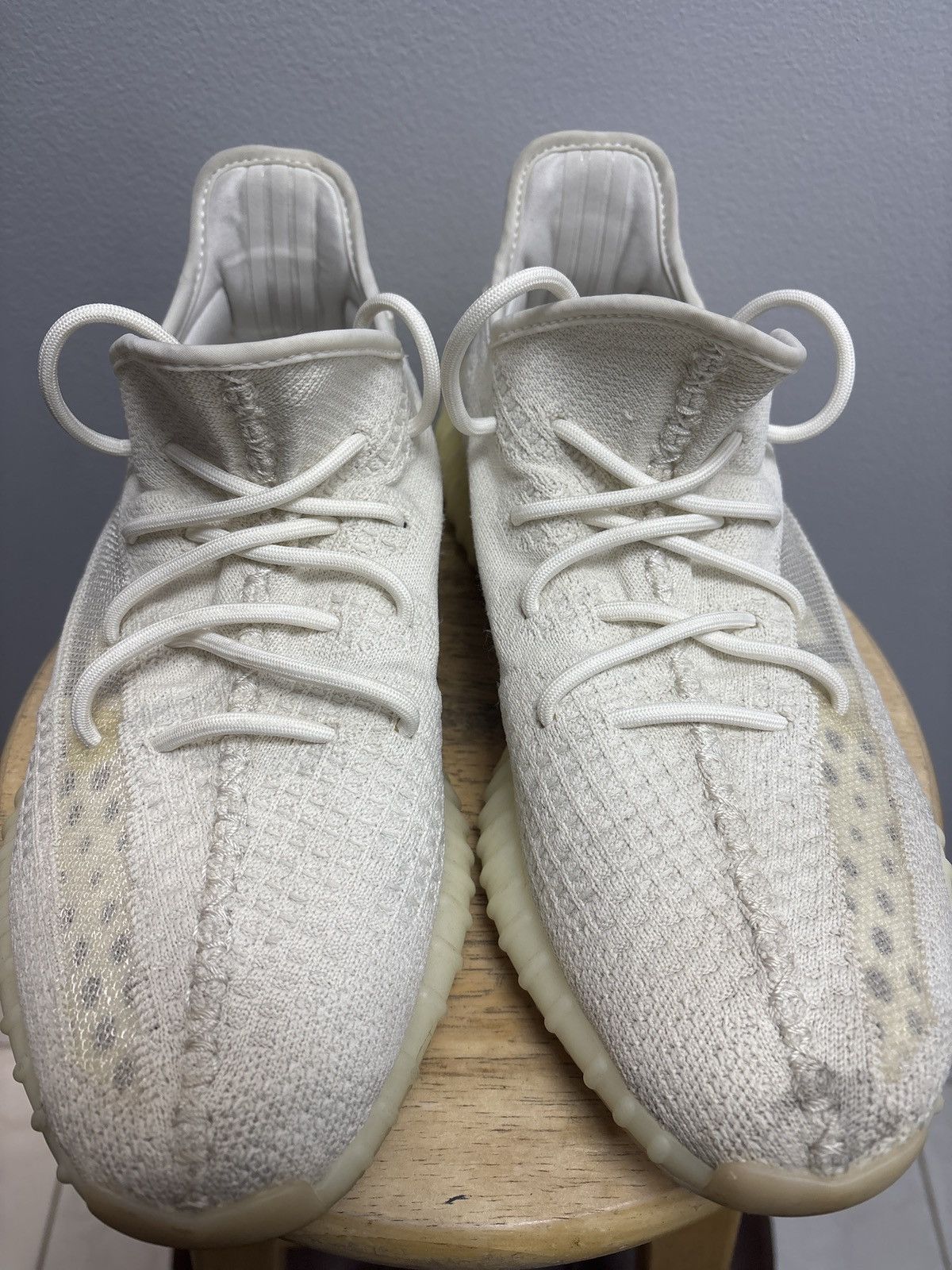 Adidas Adidas Yeezy Boost 350 V2 Bone Size US 11.5 / EU 44-45 - 3 Thumbnail