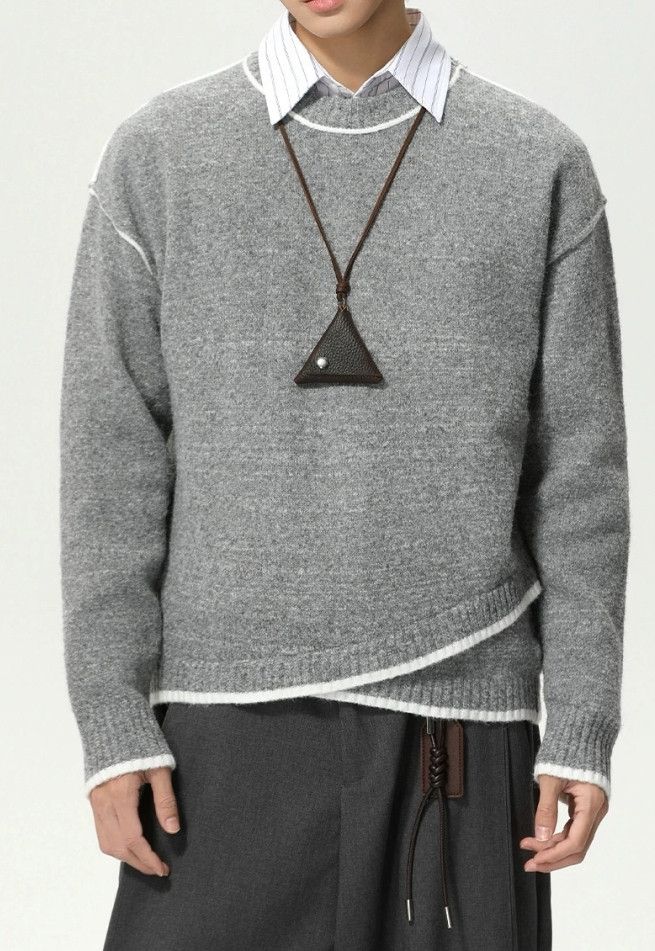 Other Men’s Cross-deconstructed sweater Size US M / EU 48-50 / 2 - 6 Thumbnail