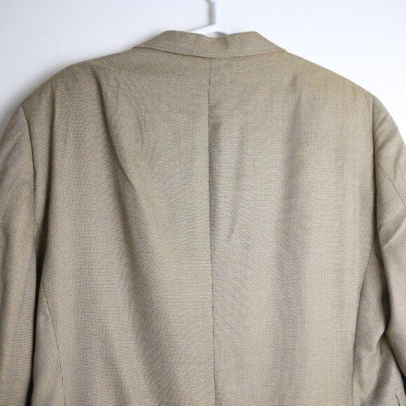 Arnold Brant Arnold Brant 100% Bamboo Single Breasted Tailored Blazer Size 40S - 6 Thumbnail