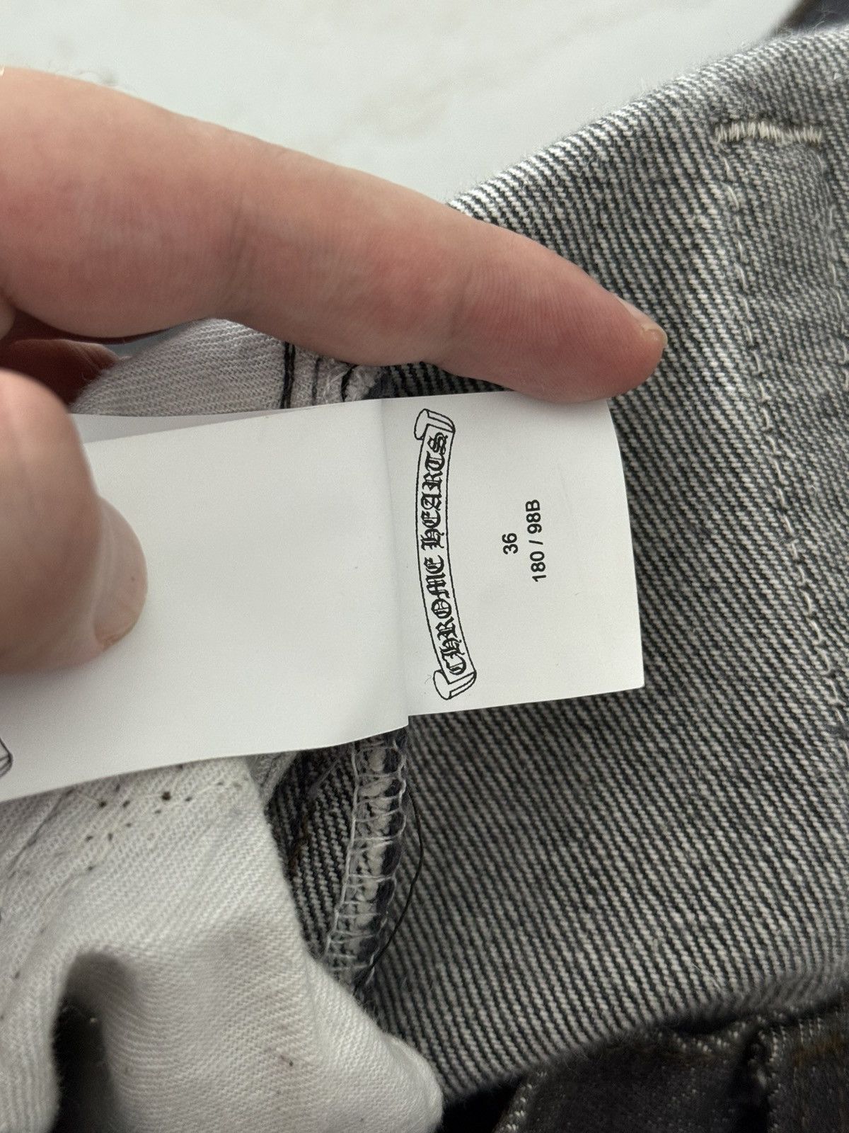 Chrome Hearts Chrome Hearts Slime Green Patched Levis 501 Sz.36 Size US 36 / EU 52 - 14 Thumbnail