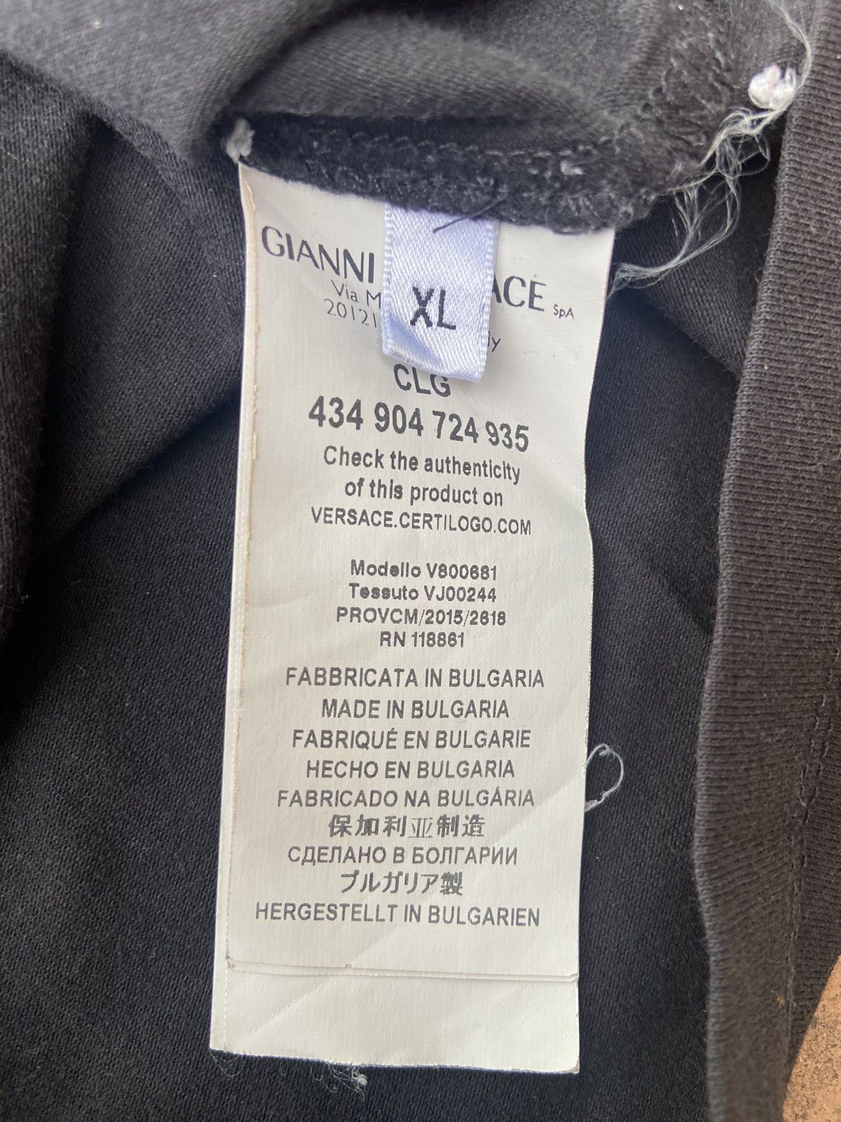 Versace VERSACE BAROQUE DESIGN Size US XL / EU 56 / 4 - 6 Thumbnail