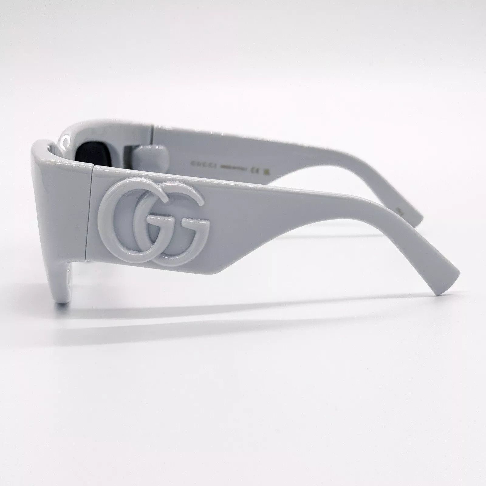 Gucci NEW GUCCI GG1545S-003 Shiny Pastel Light Grey Size ONE SIZE - 2 Thumbnail