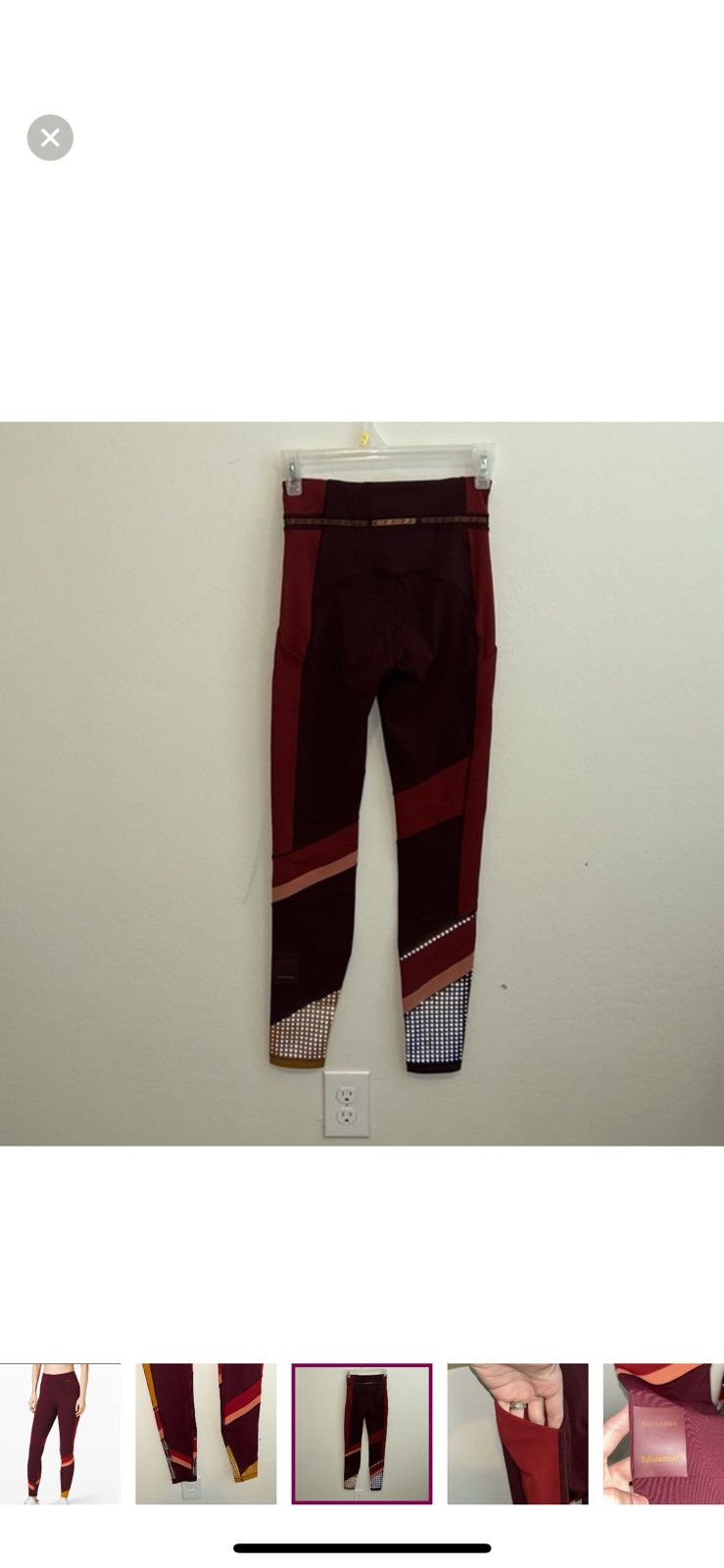 ROKSANDA Lululemon x roksanda break new ground tights size 4 Size 27" / US 4 / IT 40 - 5 Thumbnail