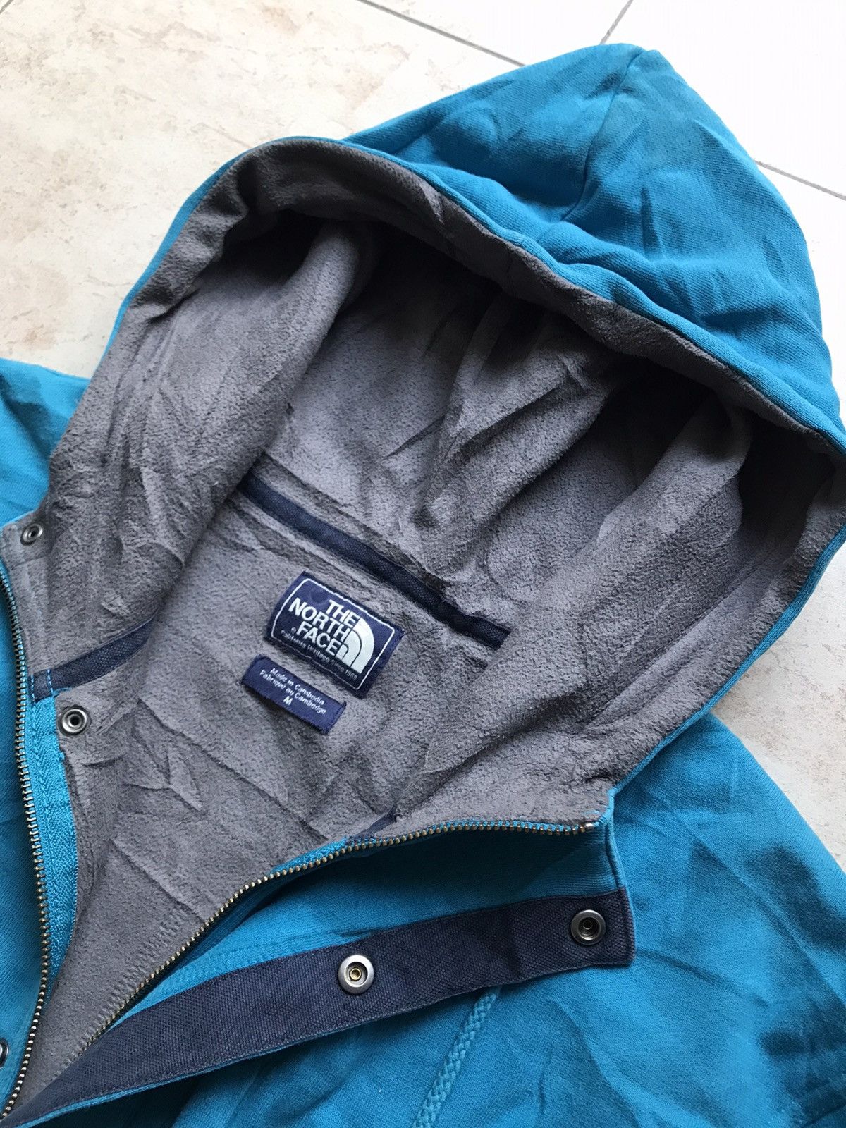 The North Face The North Face Windbreaker FleeceLining Hooded Cotton Jacket Size US M / EU 48-50 / 2 - 10 Thumbnail