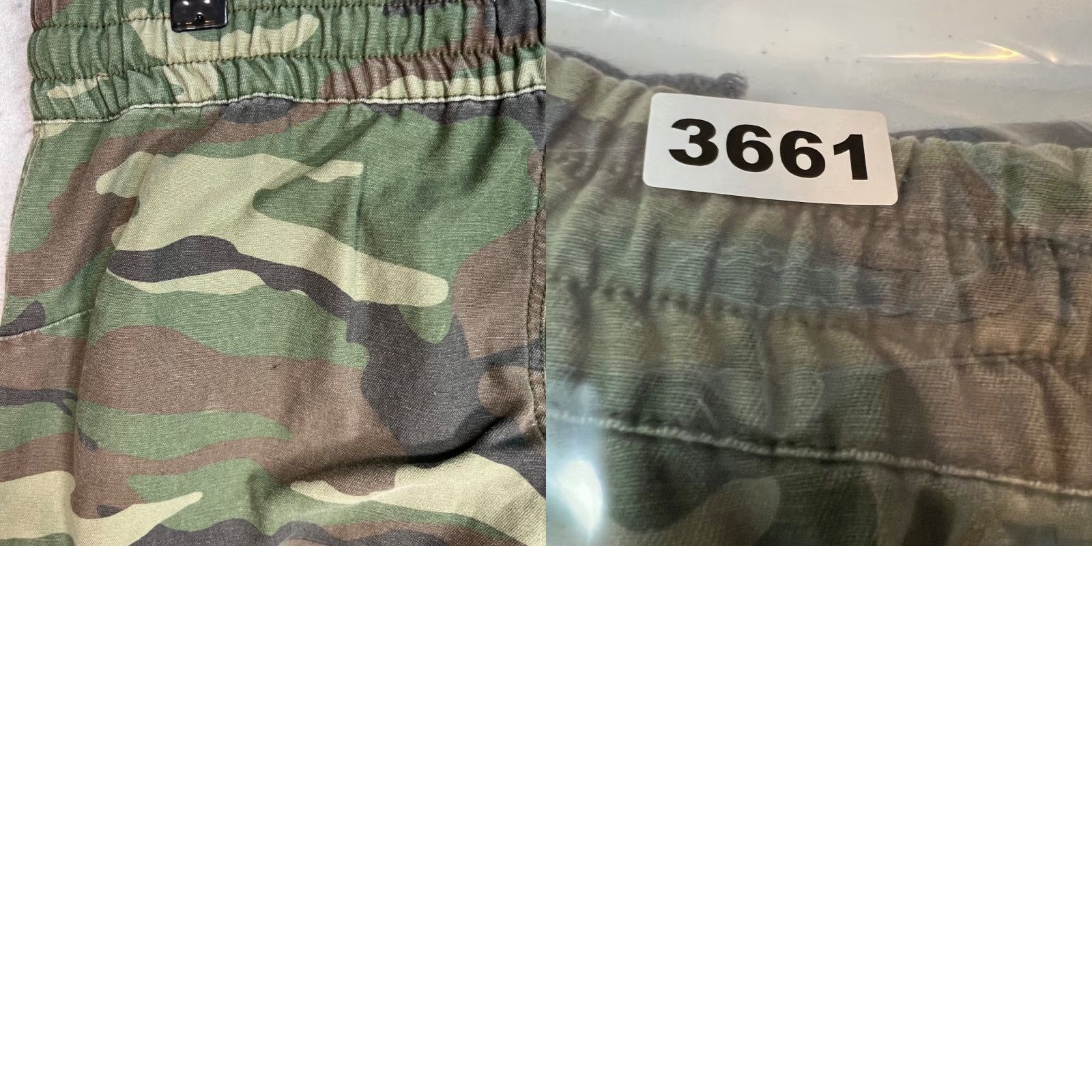 TNA TNA Womens Camouflage Jogger Pants 100% Cotton Drawstring Medium Green Womens Jogger Pants 100% Cotton Casual Activewear TNA Size 32" / US 10 / IT 46 - 9 Thumbnail