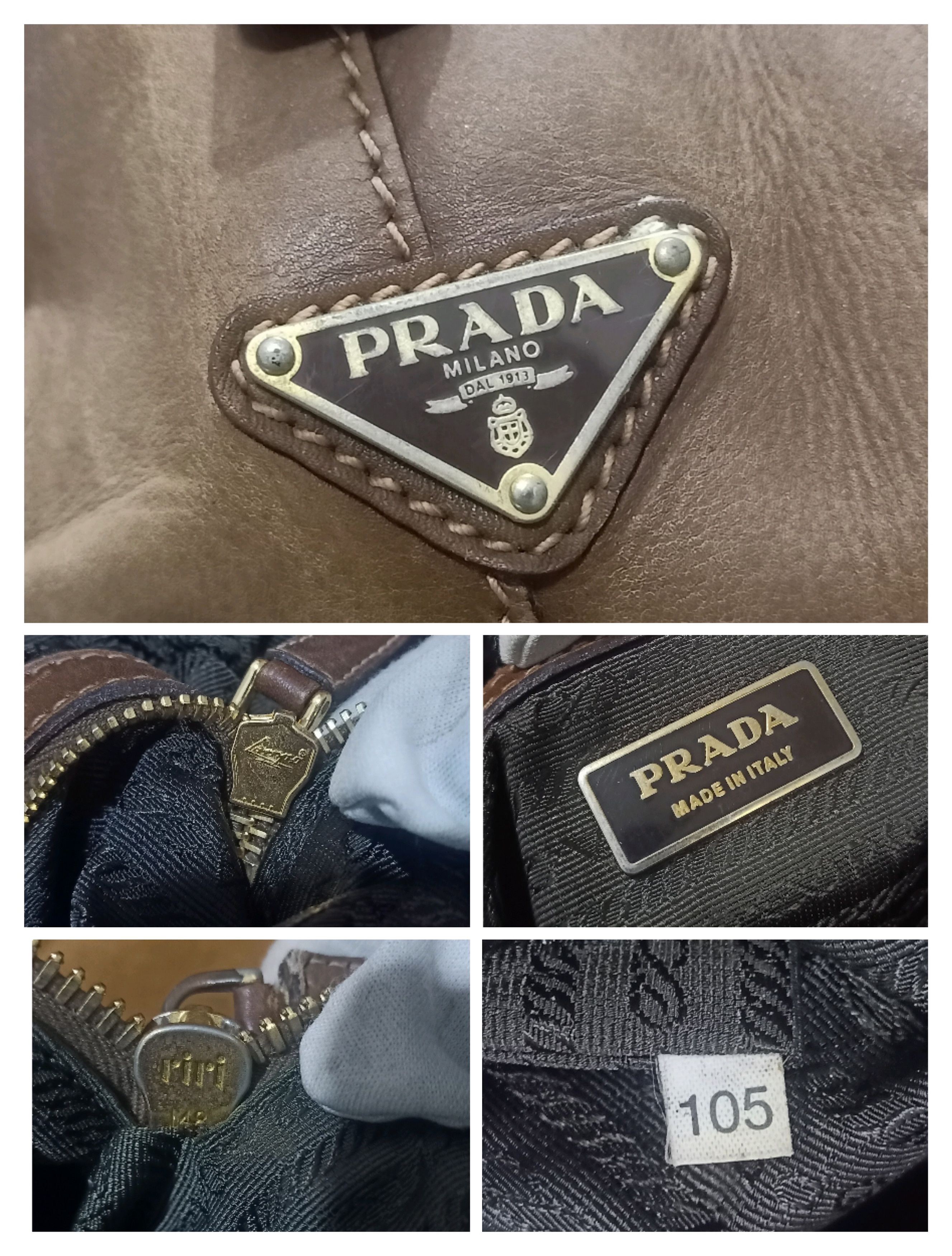 Prada Authentic Prada Shoulder Bag Size ONE SIZE - 13 Thumbnail