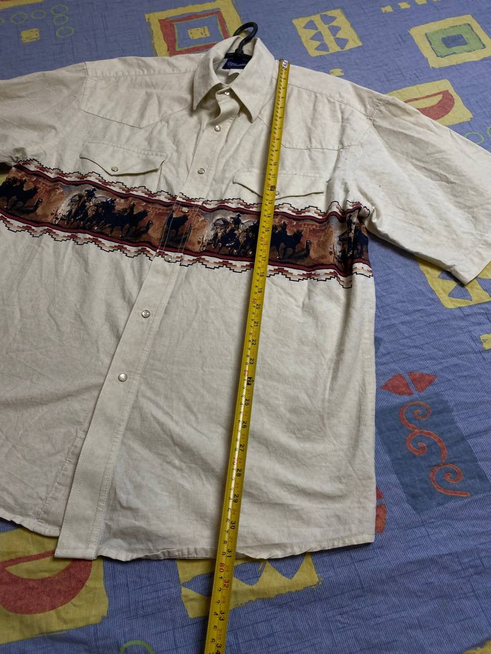 Vintage × Wrangler Vintage 90s Wrangler Shirt Size US L / EU 52-54 / 3 - 6 Thumbnail