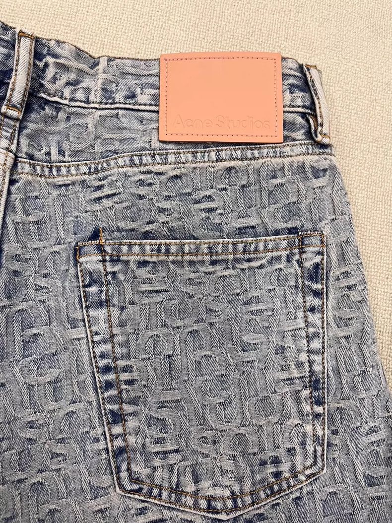 Acne Studios acne studios Logo jacquard jeans 2506-Nextarrow Size US 30 / EU 46 - 3 Thumbnail