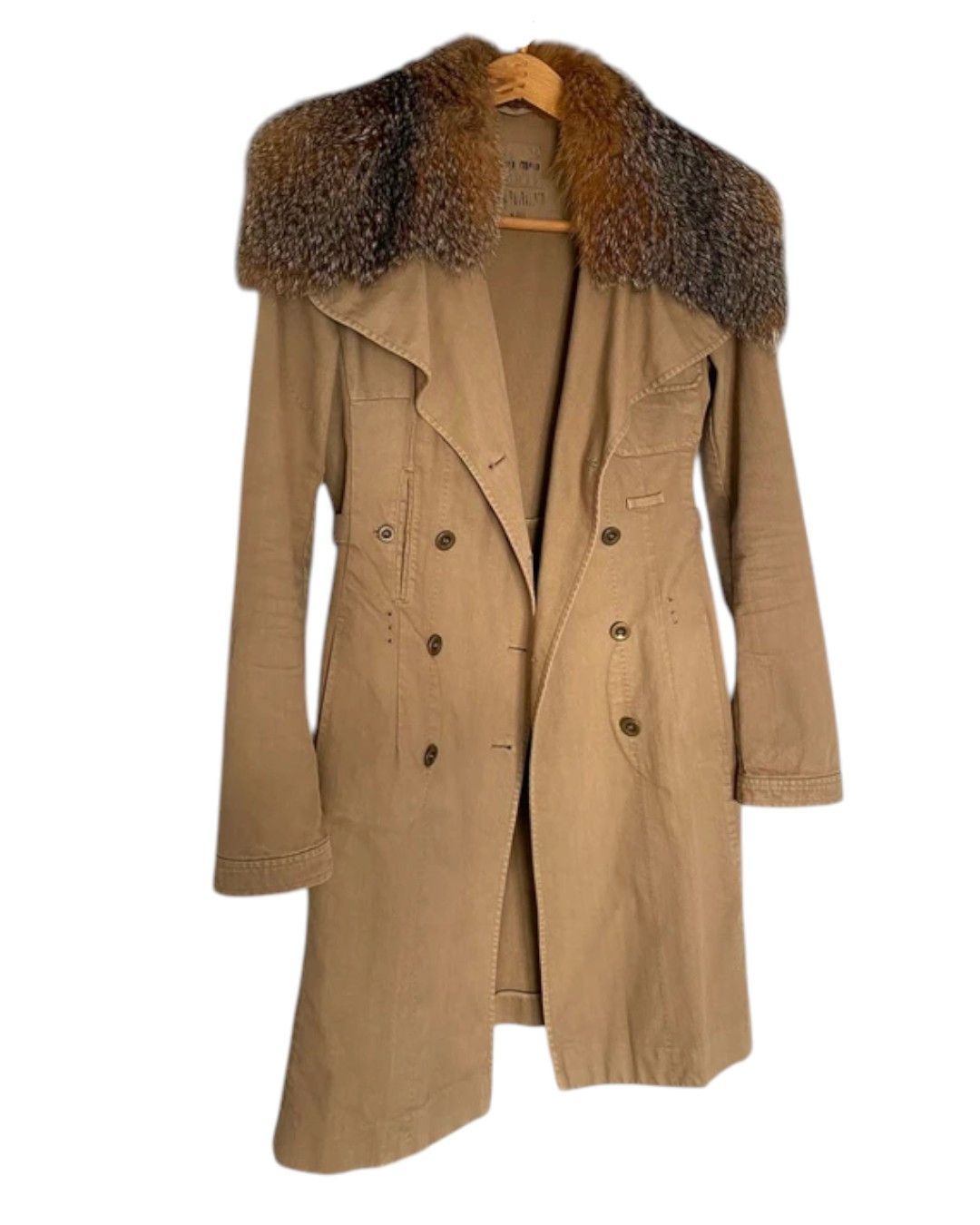 Miu Miu F/W 2004 RUNWAY FOX FUR COAT Size M / US 6-8 / IT 42-44 - 2 Thumbnail