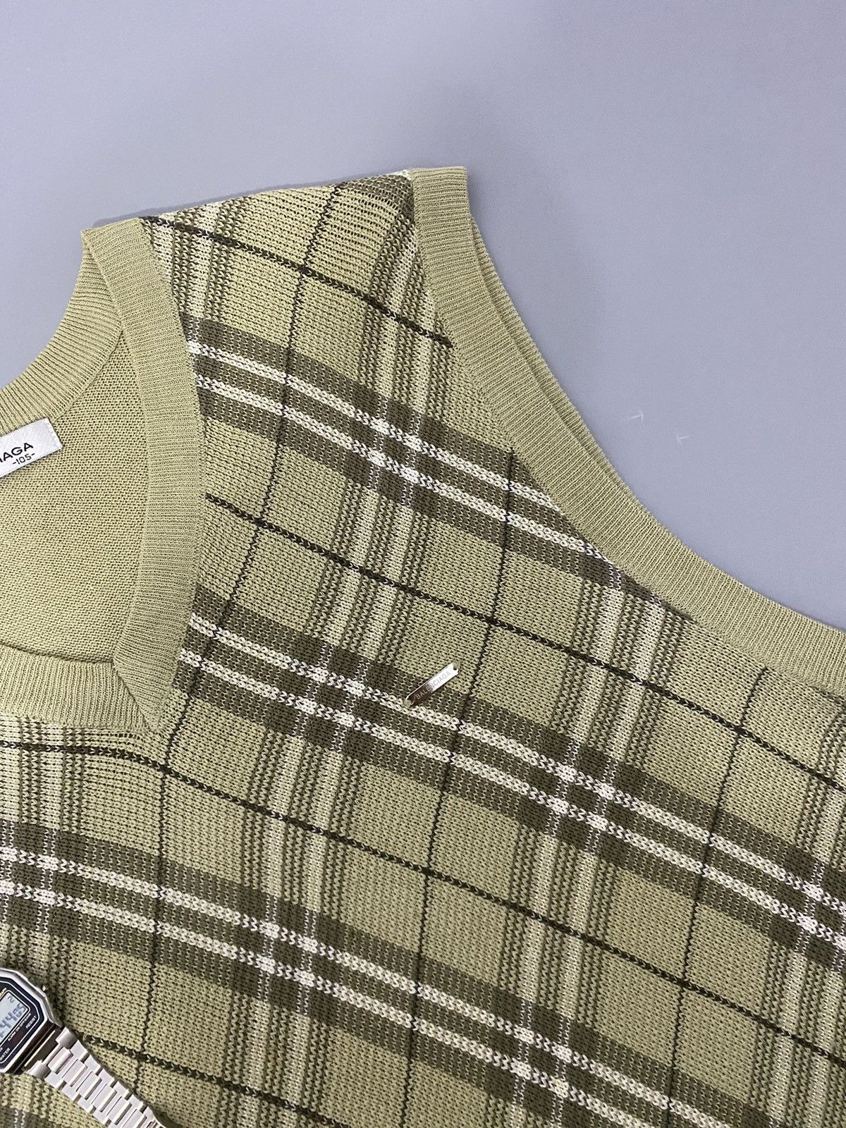 Balenciaga × Vintage 💥Stainless💥Balenciaga Vest Size US L / EU 52-54 / 3 - 5 Thumbnail