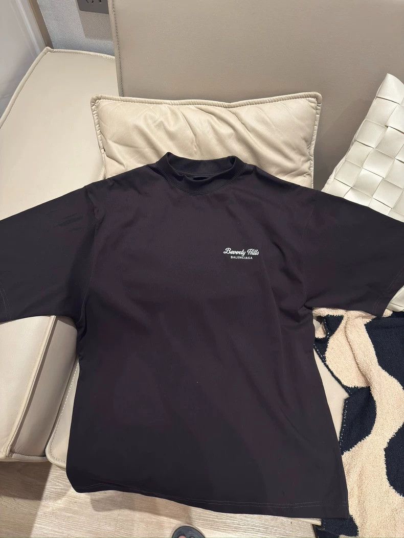 Balenciaga Balenciaga Beverly Hills Short Sleeve Size US S / EU 44-46 / 1 - 1 Thumbnail