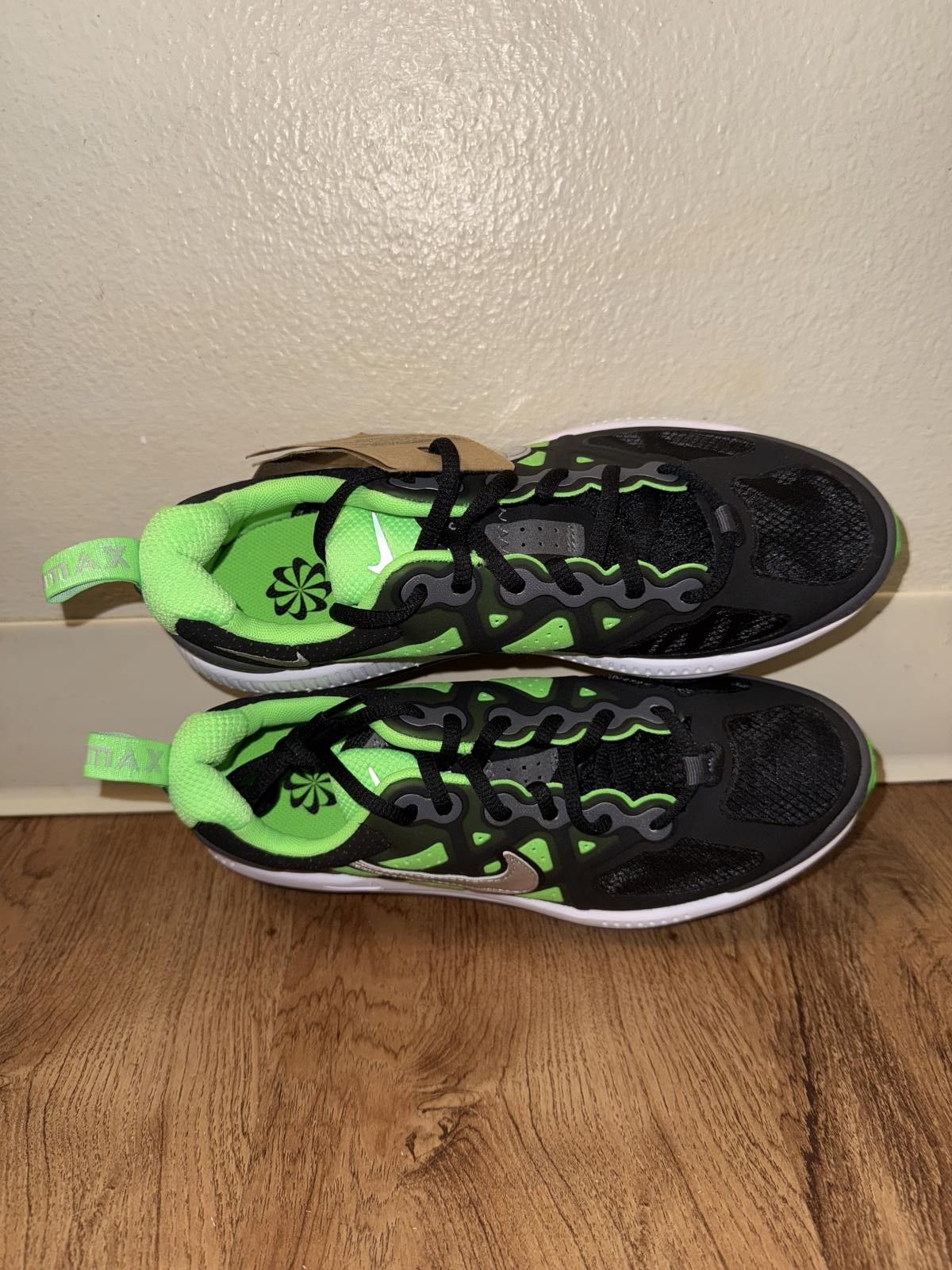 Nike Nike Air Max Genome Black Green (GS) Size US 6.5 / EU 39-40 - 6 Thumbnail