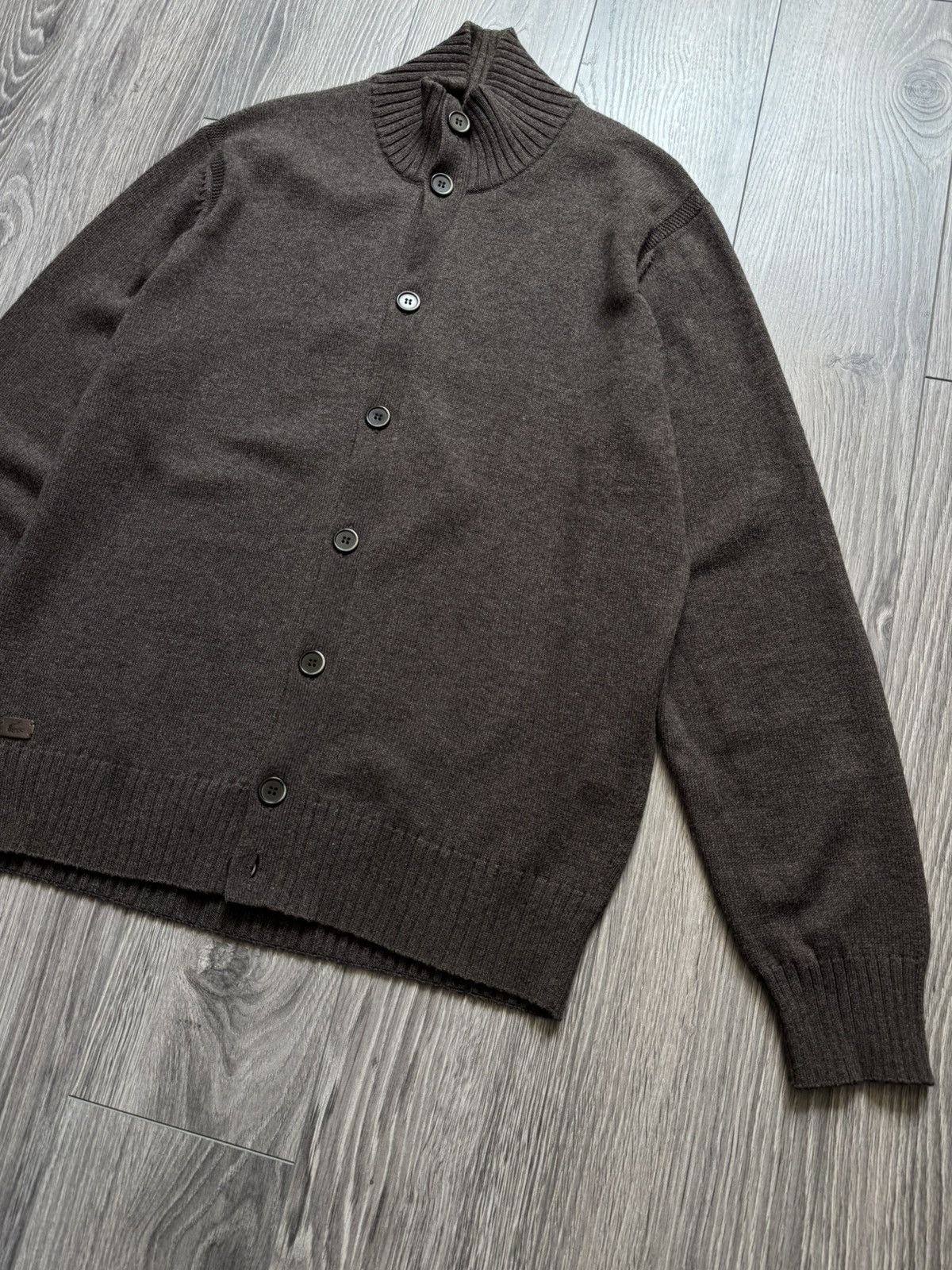 Lacoste Lacoste Black Label Brown Knitted Cardigan 5 Size US M / EU 48-50 / 2 - 3 Thumbnail