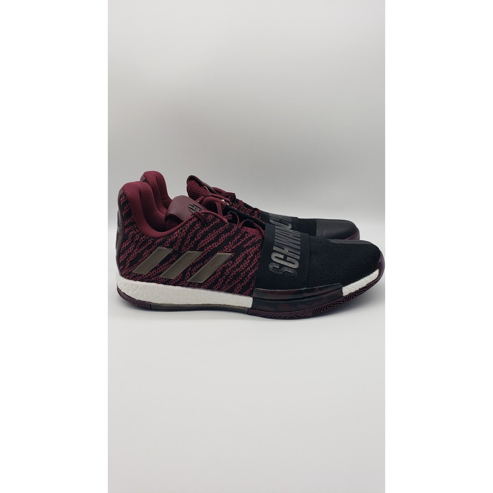 Adidas Mens Harden Vol. 3 Playoffs Maroon Boost G54774 Sz 17