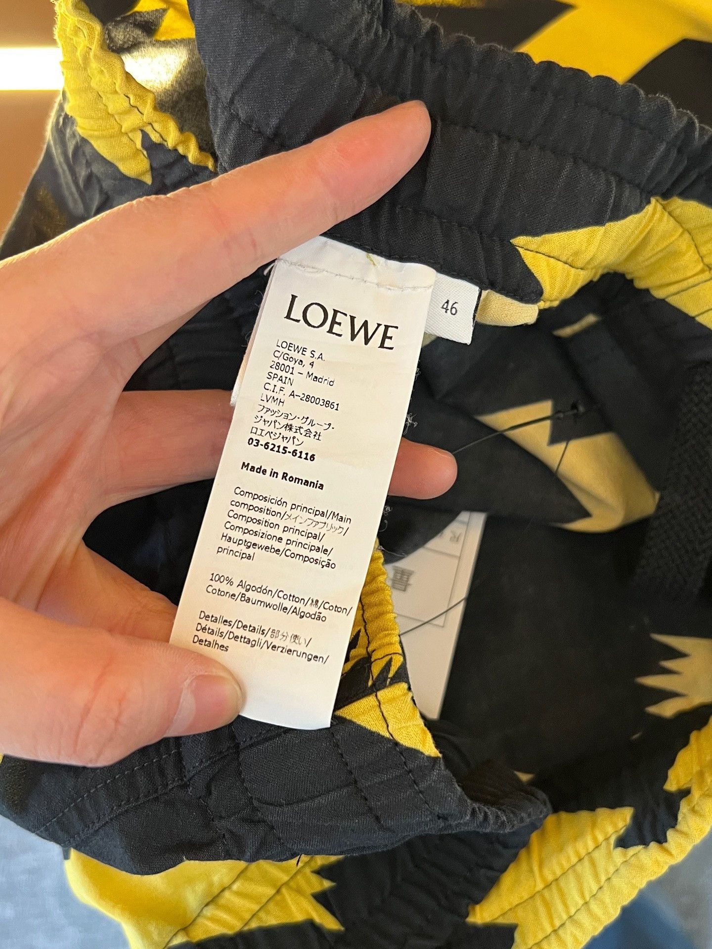 Loewe Loewe Lightning Print Shorts Size US 30 / EU 46 - 4 Thumbnail