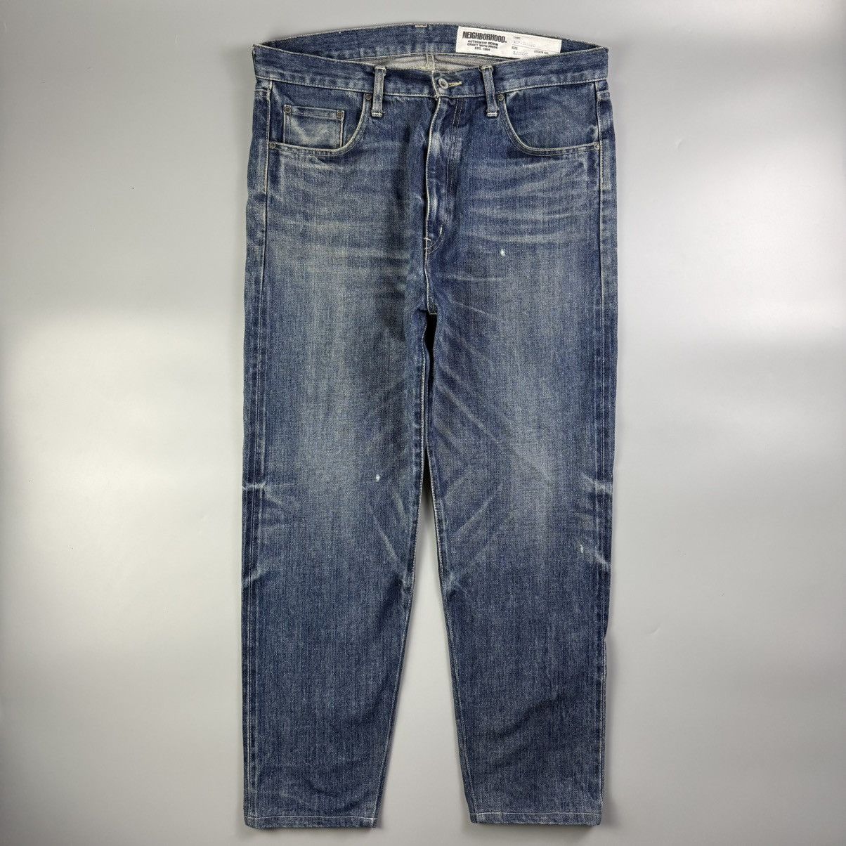 Neighborhood Neighborhood - A/W19 - Washed.dp Basic washed Denim Selvedge Size US 36 / EU 52 - 1 Thumbnail