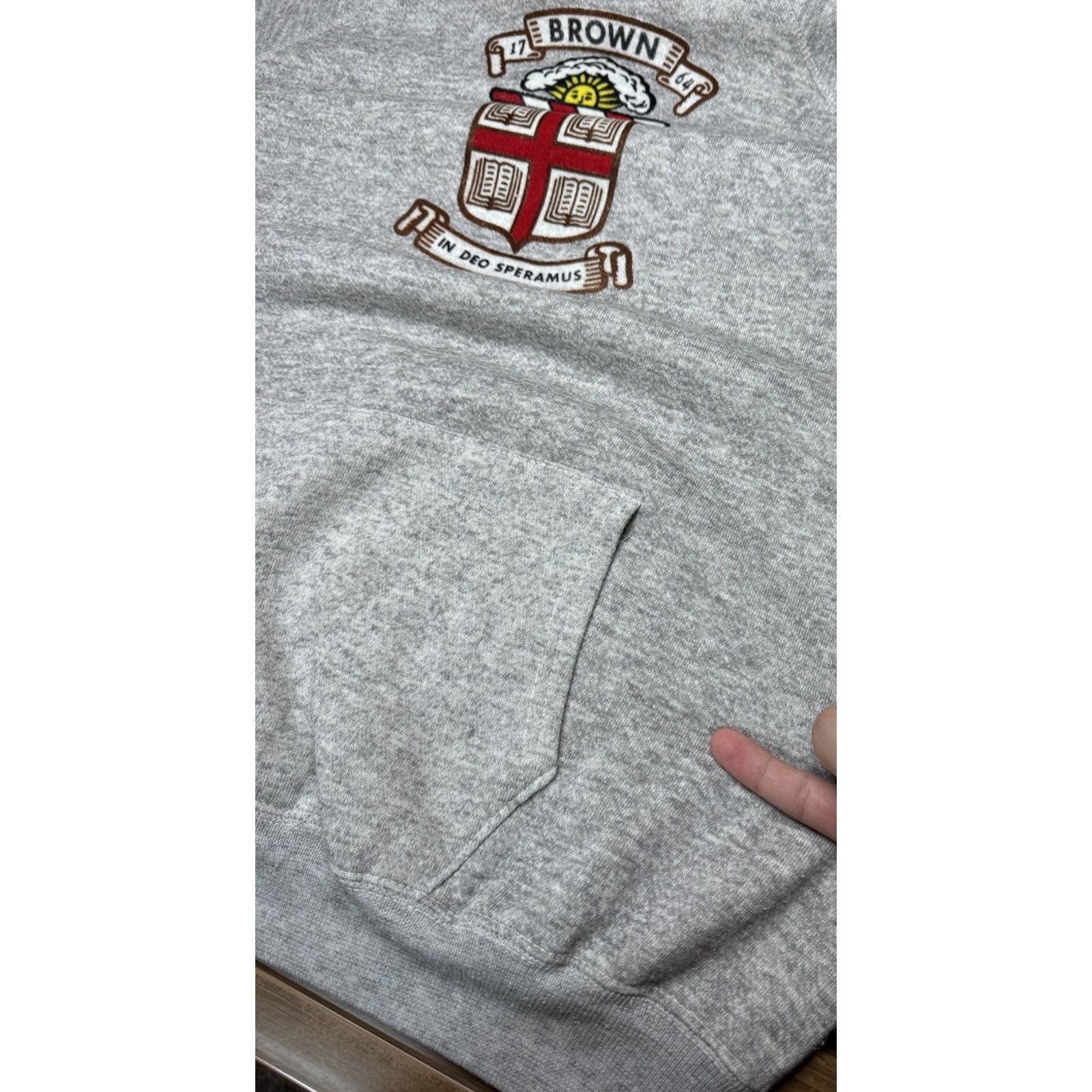 Champion Rare Vintage 80s Champion Brown University Hoodie Size XL Size US XL / EU 56 / 4 - 10 Thumbnail