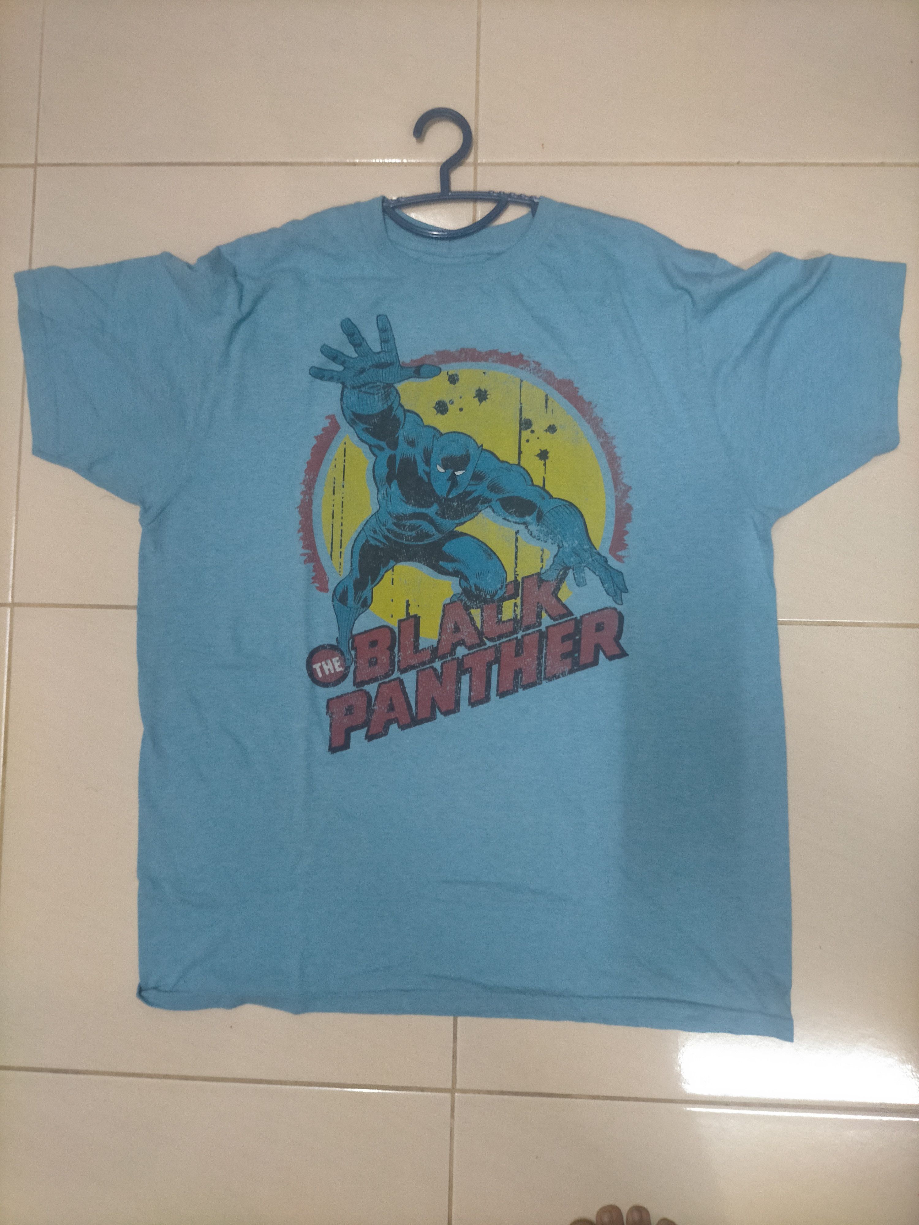 Marvel Comics × Vintage 50/50 Marvel Black Panther Shirt Size US L / EU 52-54 / 3 - 1 Thumbnail