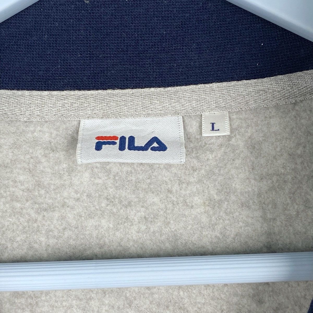 Fila Fila Biella Italia Half Zip Sweatshirt Pullover Jumper Size US L / EU 52-54 / 3 - 6 Thumbnail