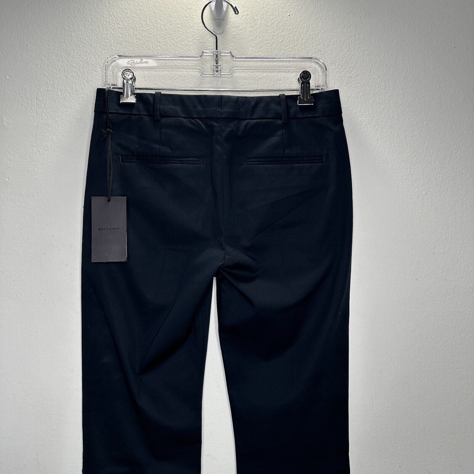 Belstaff NWT Belstaff Black The Derby Classic Trouser Flare Legs 40 Size 27" / US 4 / IT 40 - 6 Thumbnail