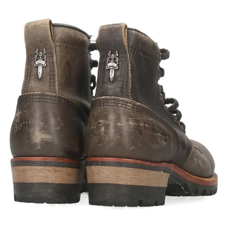 Chrome Hearts Chrome Hearts Jobmaster Lace Up Leather Boots Size US 8 / EU 41 - 2 Thumbnail