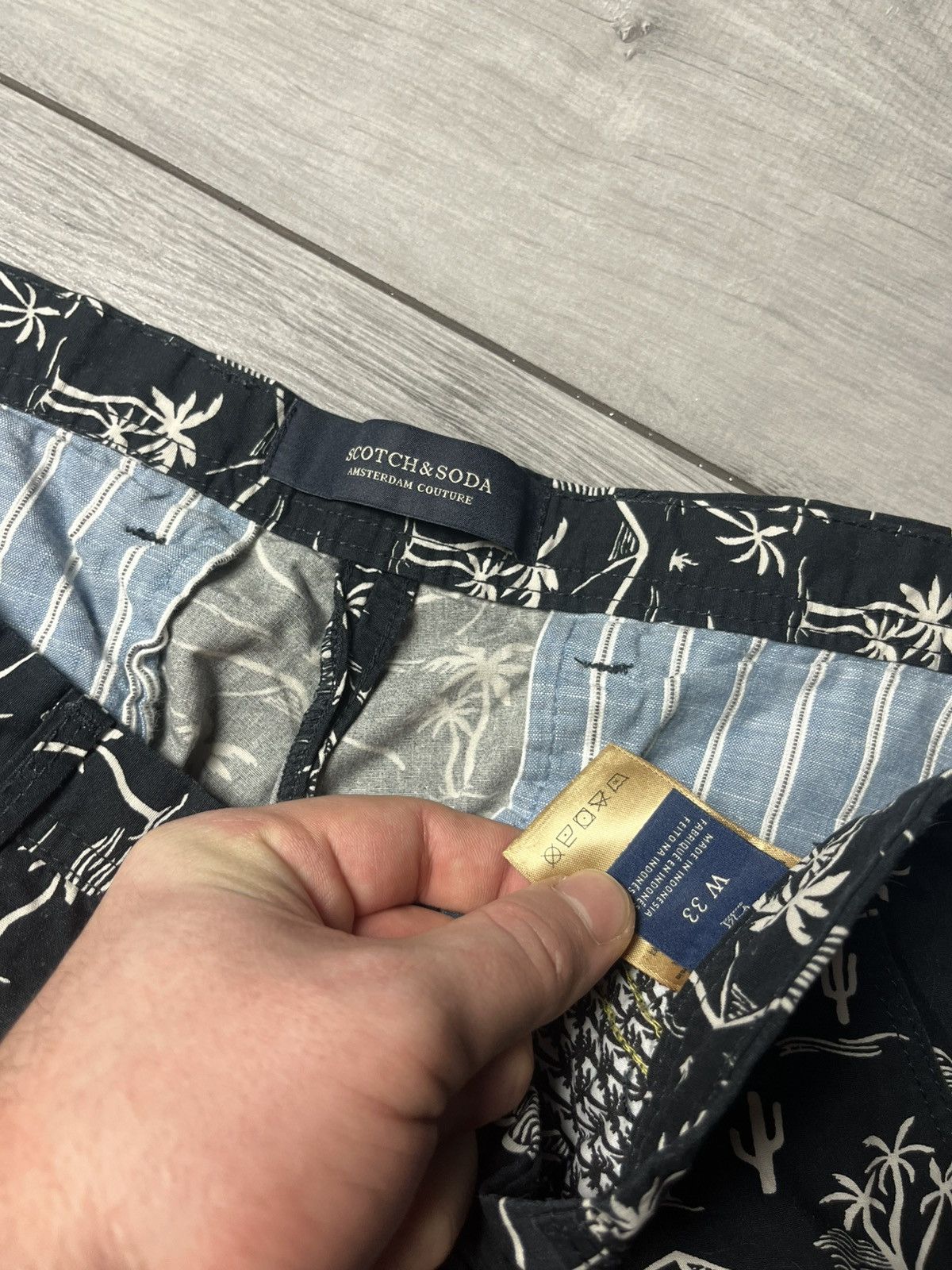 Scotch & Soda Scotch Soda shorts hawaiian style size 33 Size US 33 - 3 Thumbnail