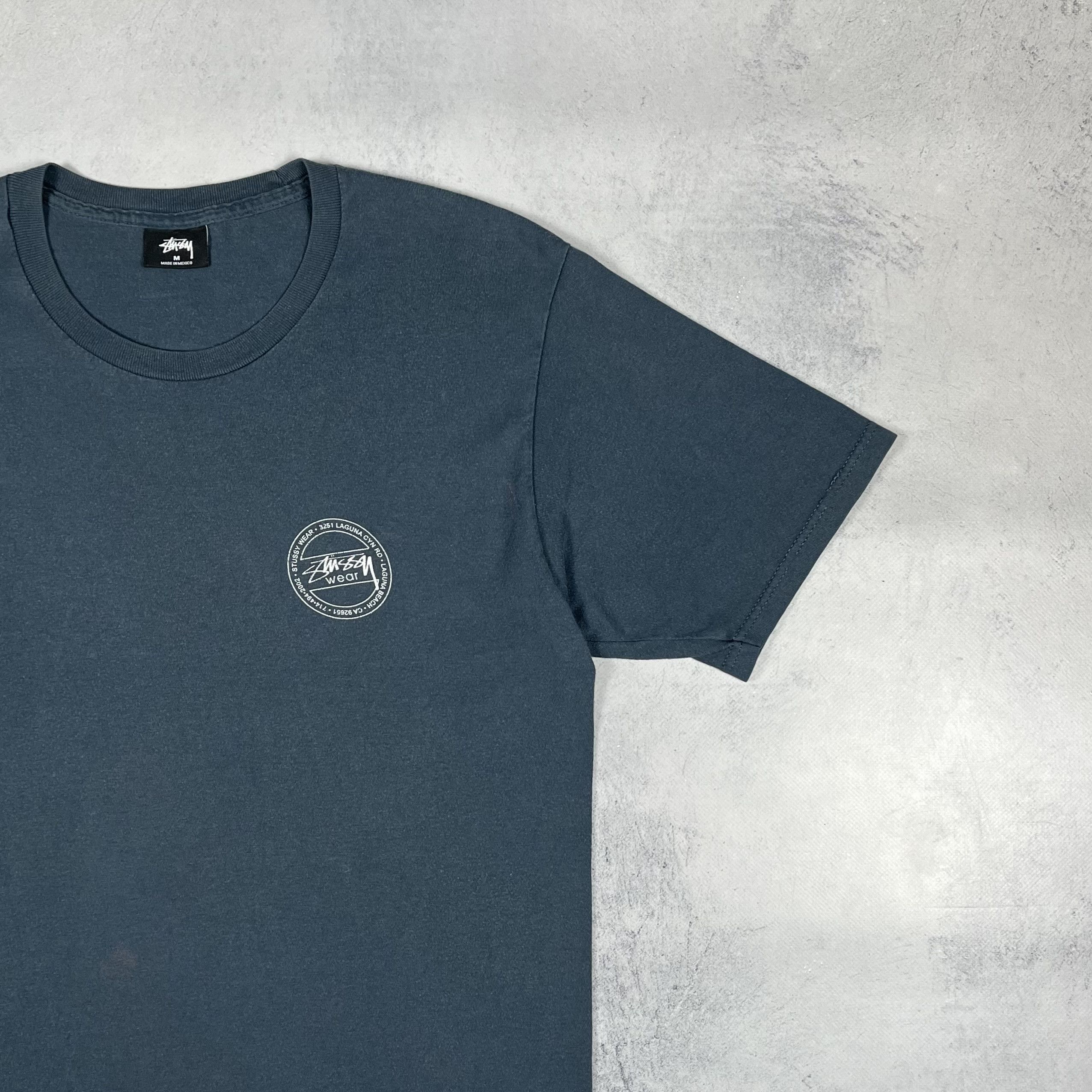 Stussy Vintage Stussy Wear Y2K Big Logo Faded T Shirt 00’s Size US M / EU 48-50 / 2 - 11 Thumbnail