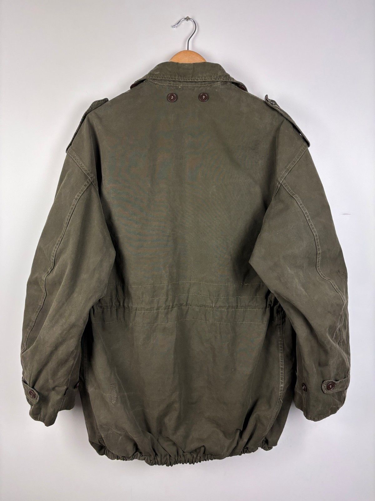 Other Vintage 1960-70s Dutch Military Army Parka Field Jacket ~L Size US L / EU 52-54 / 3 - 5 Thumbnail