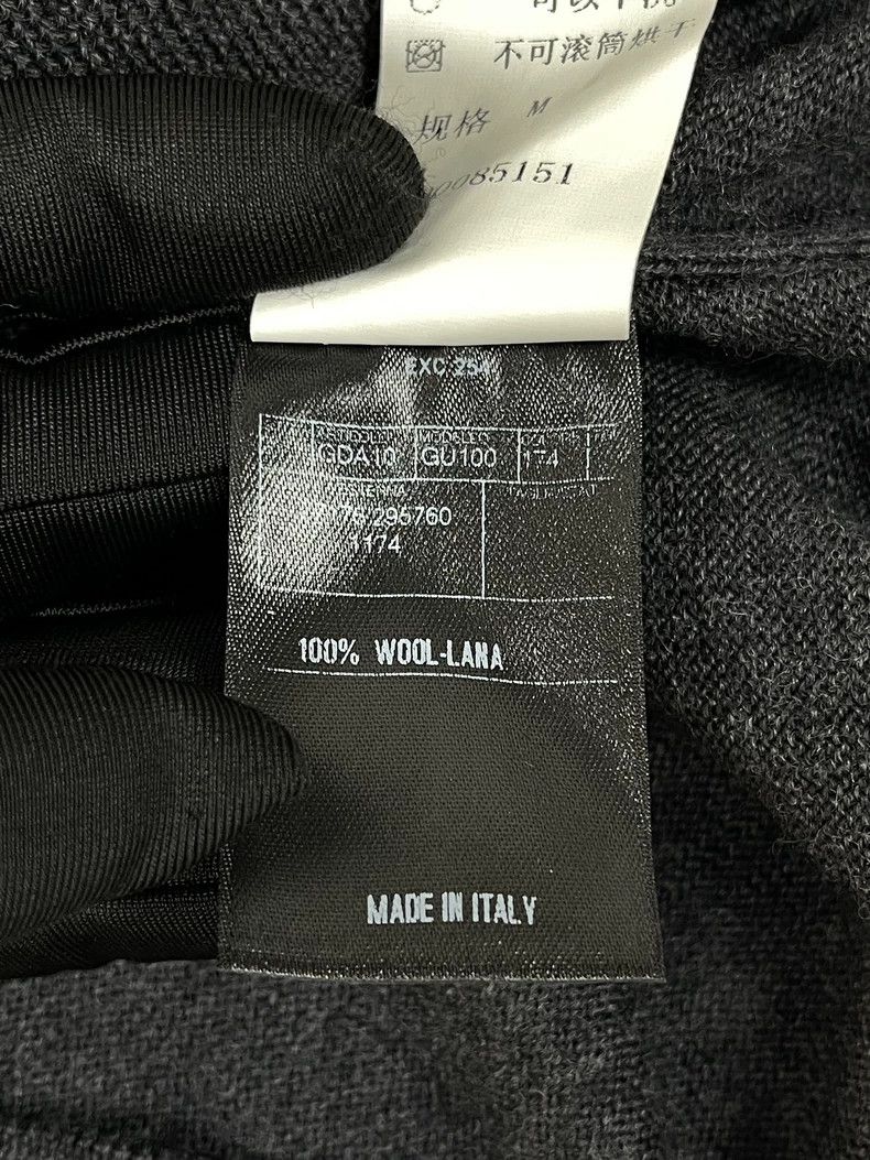 Gucci Gucci Dark gray warrior embroidered Logo V-neck long-sleeve Size US M / EU 48-50 / 2 - 4 Thumbnail