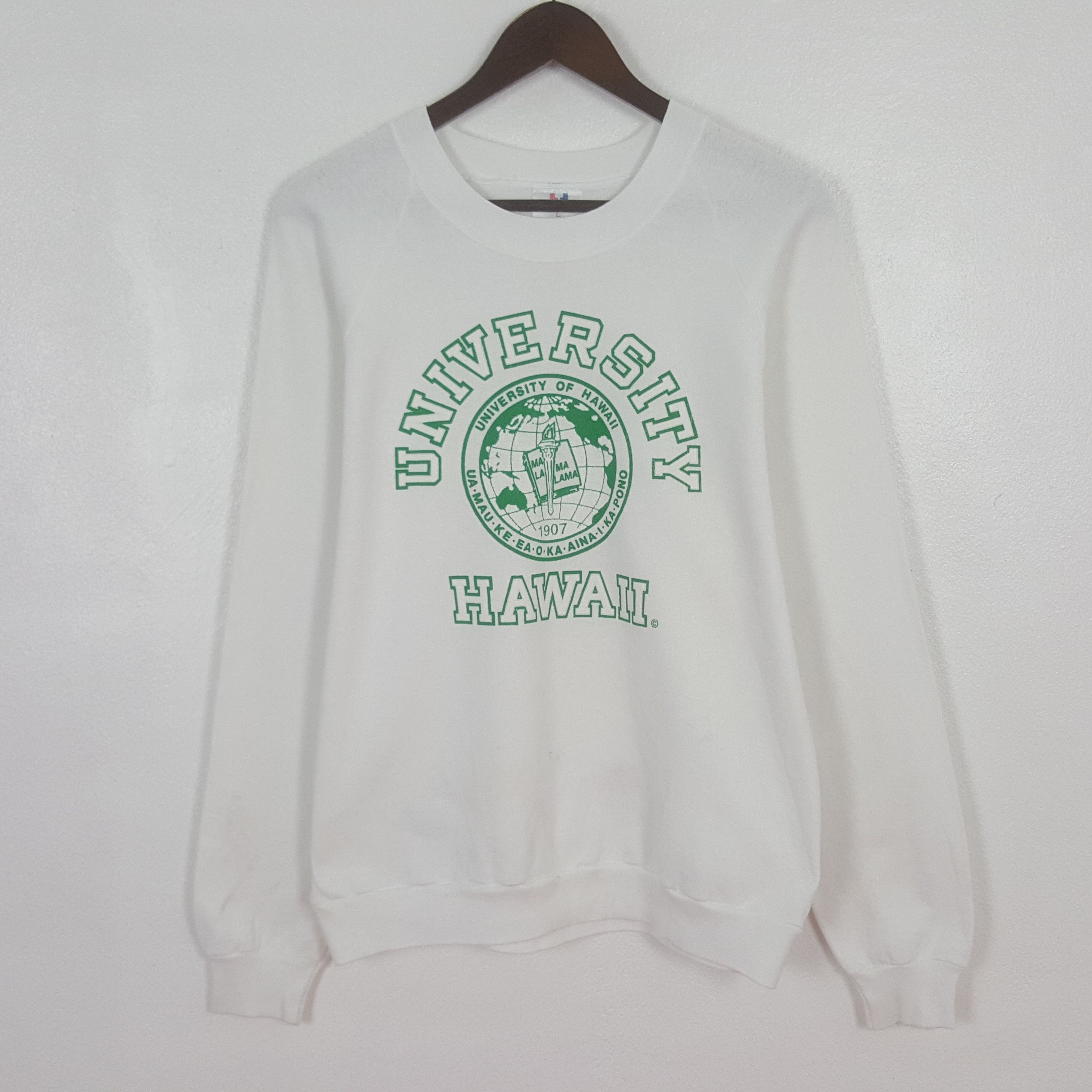 TEE JAYS Vintage University Hawai Sweatshirt Size US M / EU 48-50 / 2 - 1 Thumbnail