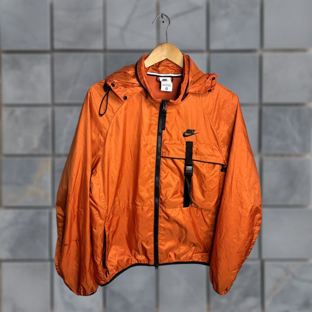 Drake × Nike NOCTA Mountain View Orange Running Windbreaker Nylon