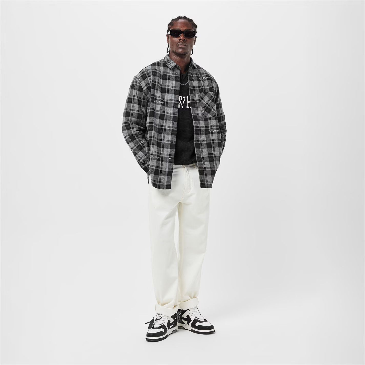 Off-White o1g2r1mq0326 Overshirt in Multicolor Size US M / EU 48-50 / 2 - 6 Thumbnail