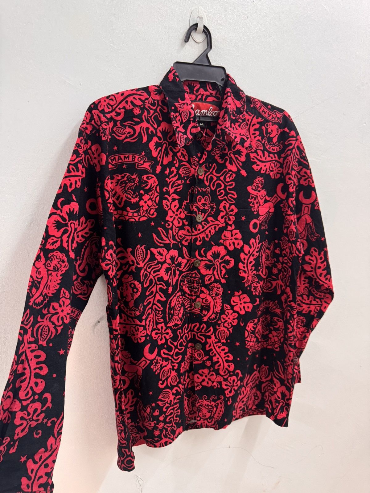 Mambo Vtg 90s Mambo Loud Fullprint Shirt Size US M / EU 48-50 / 2 - 2 Thumbnail