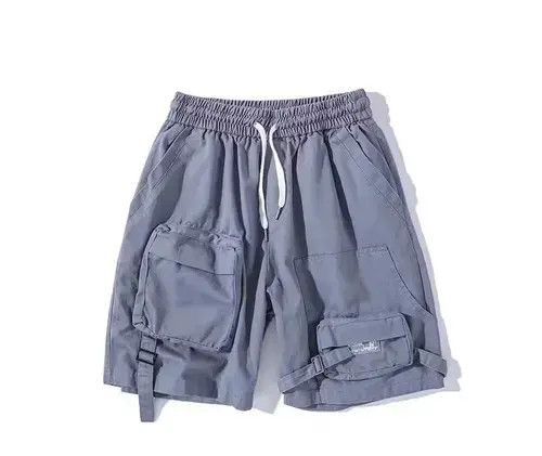 Japanese Brand × Jean 20SS Indigo Union Japan Grey Worker Shorts Size US 31 - 1 Thumbnail