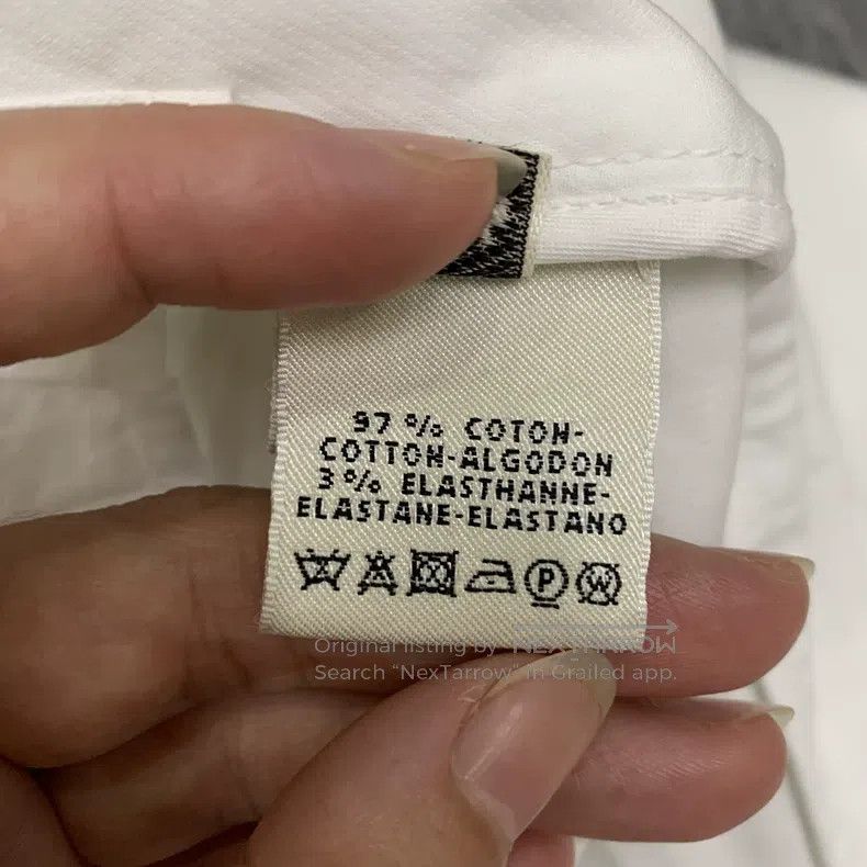Hermes Hermes White Windbreaker Jacket Size XXS / US 00 / IT 34 - 5 Thumbnail